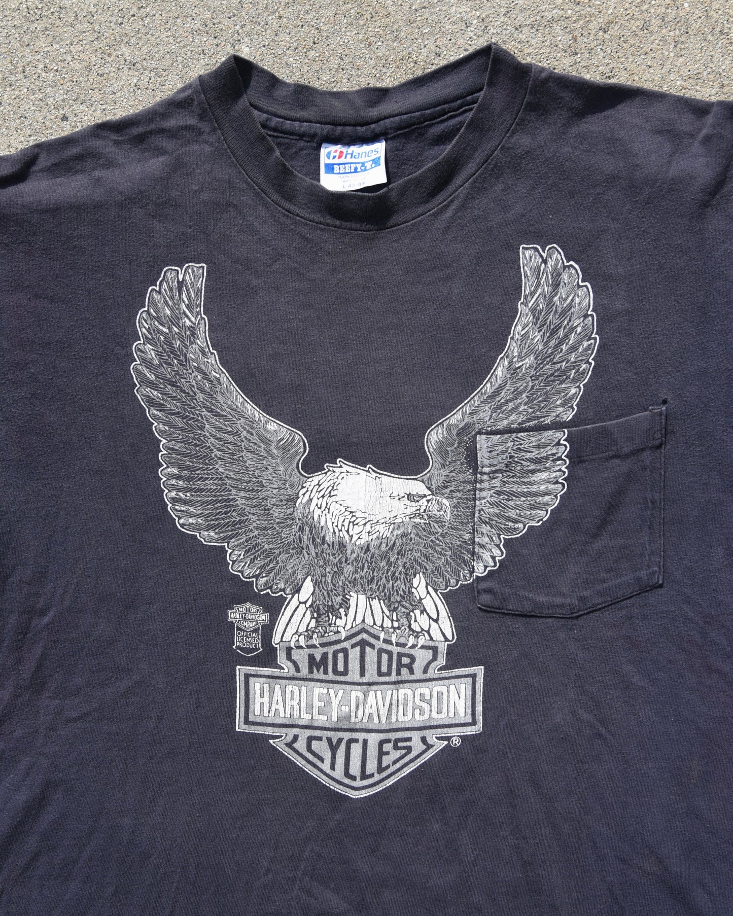 1980s Harley Davidson Pocket Tshirt