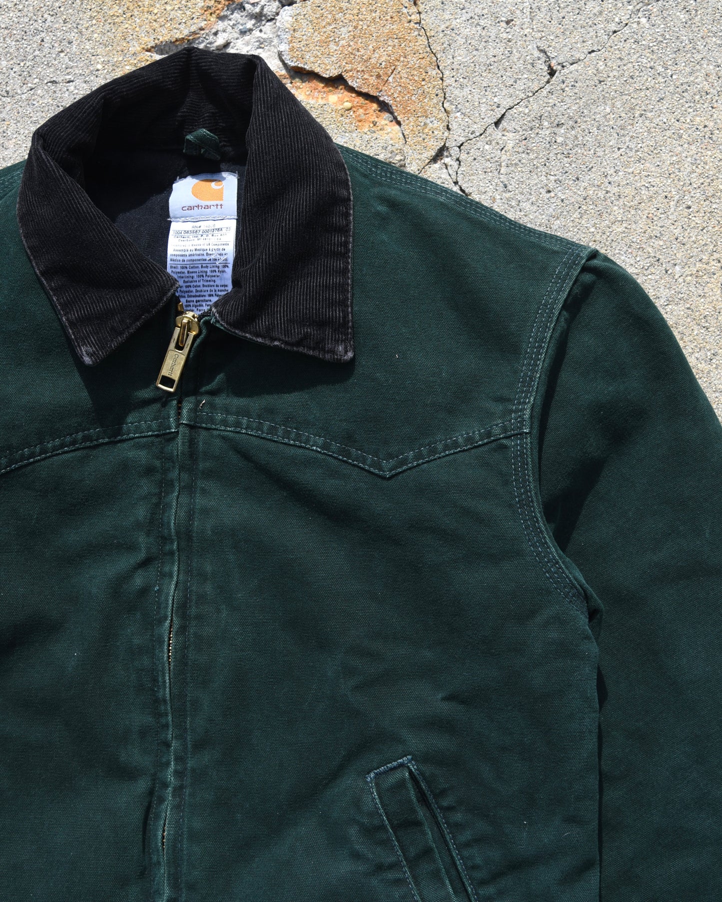 Carhartt J14 SPC Spruce Green Santa Fe Jacket - Small