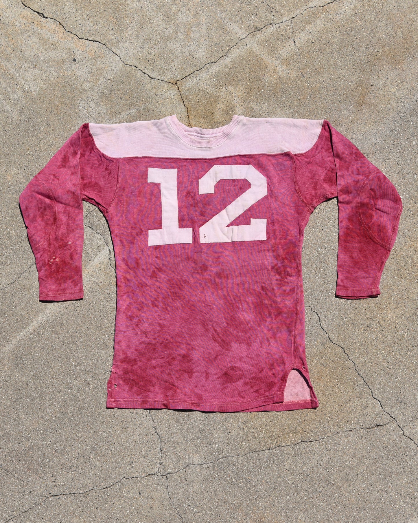 1950s Sun Faded Durene Football Jersey