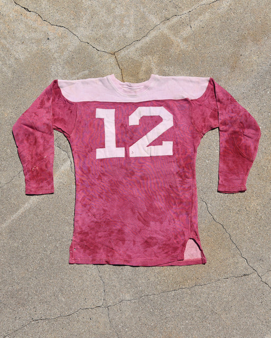 1950s Sun Faded Durene Football Jersey