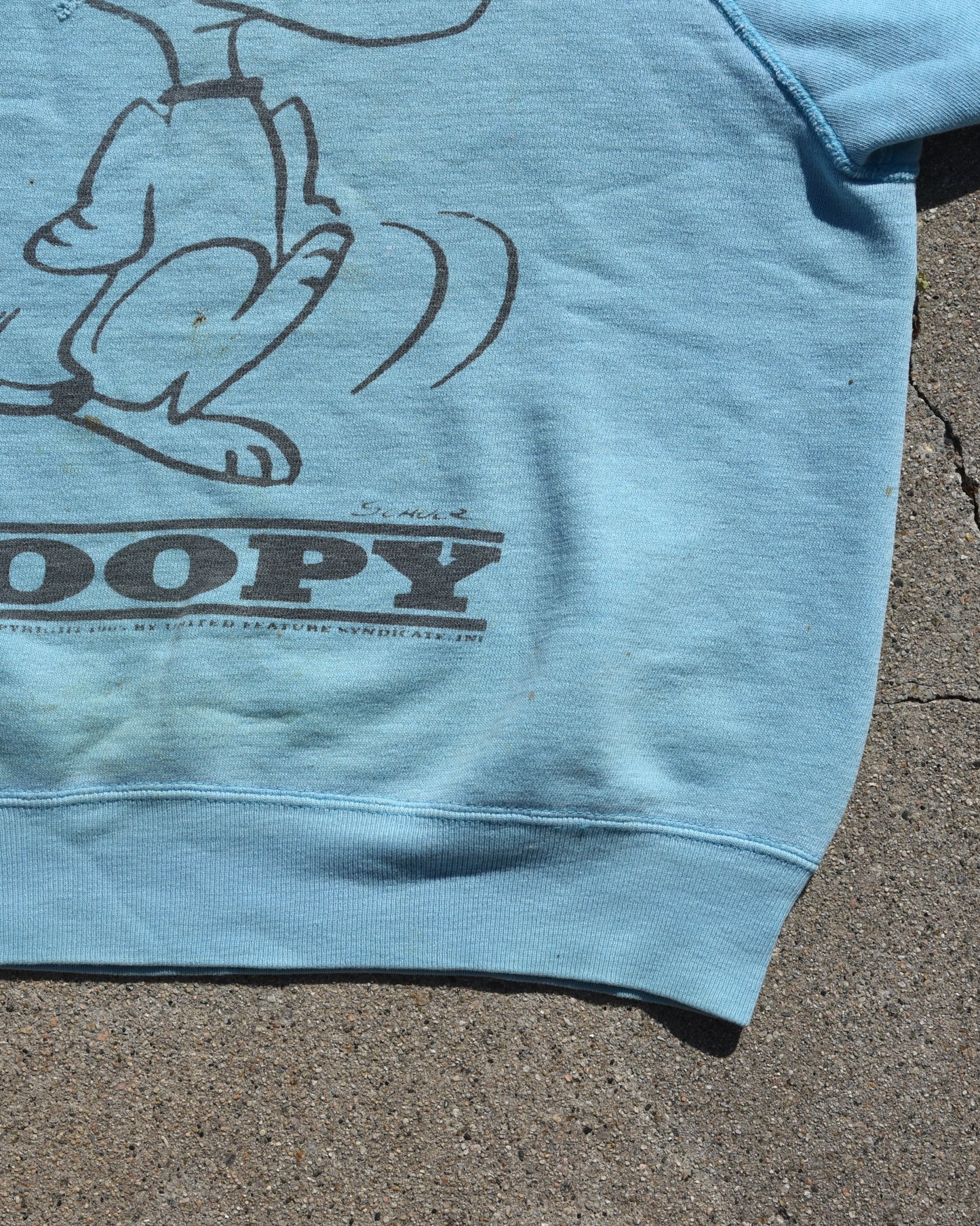 1960s Mayo Spruce Snoopy Peanuts Sweatshirt