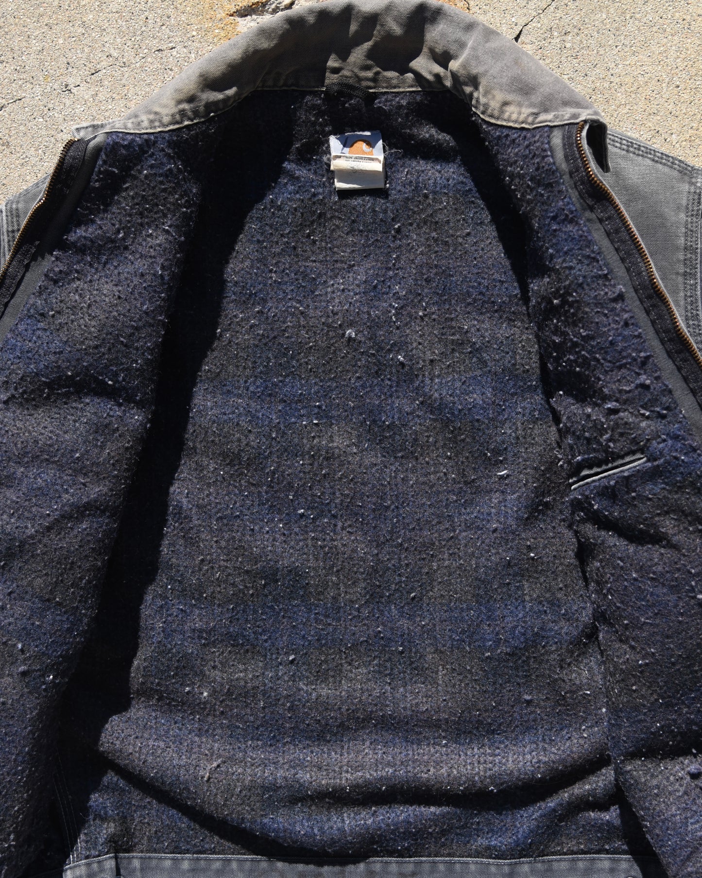 Carhartt J97 PTL Petrol Gray Detroit Jacket - Large