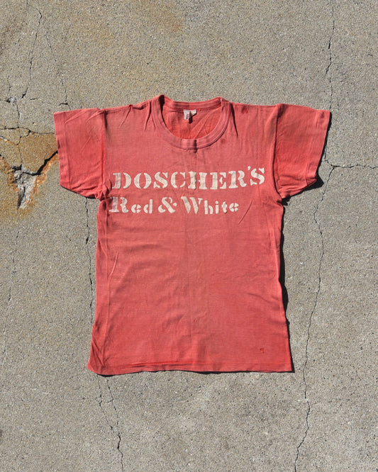 1960s Doscher’s Red & White Tshirt