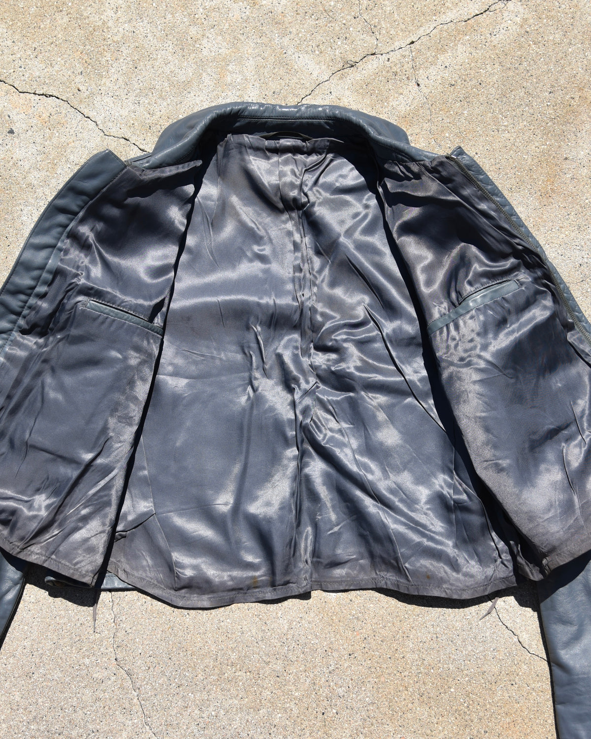 1970s German Submarine Leather Jacket