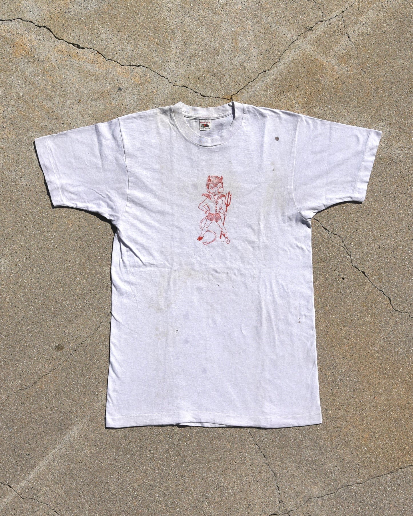 1960s Devil Stenciled Tshirt