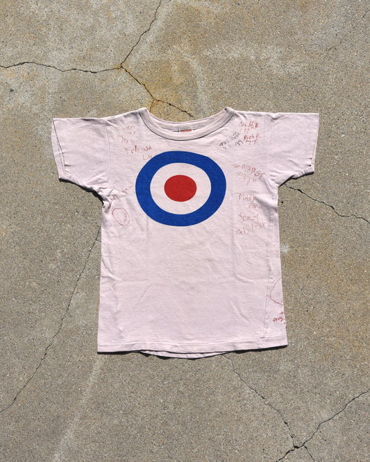 Denim Dungaree Bullseye Tshirt