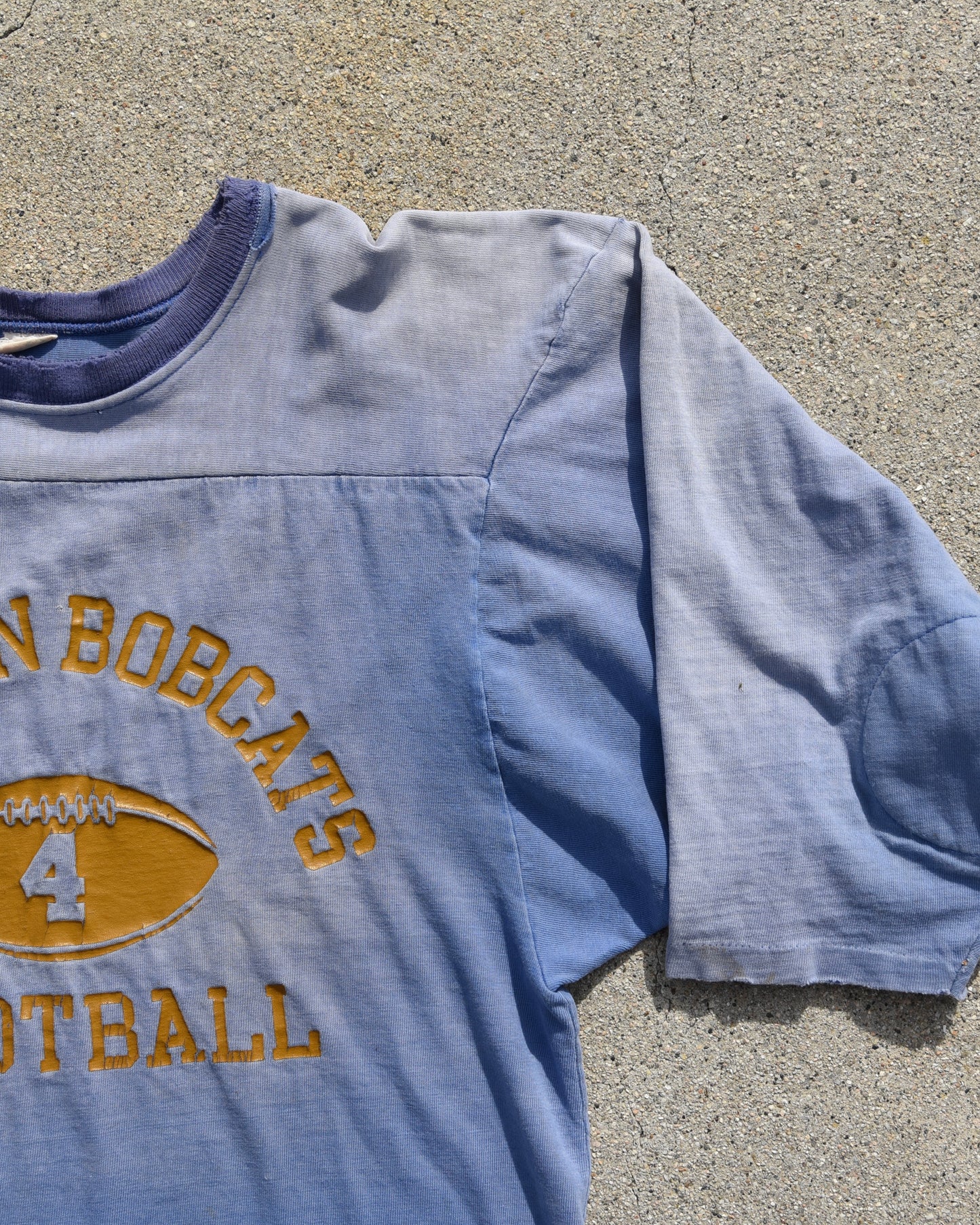 1970s Sun Faded Hamlin Bobcats Football Practice Jersey