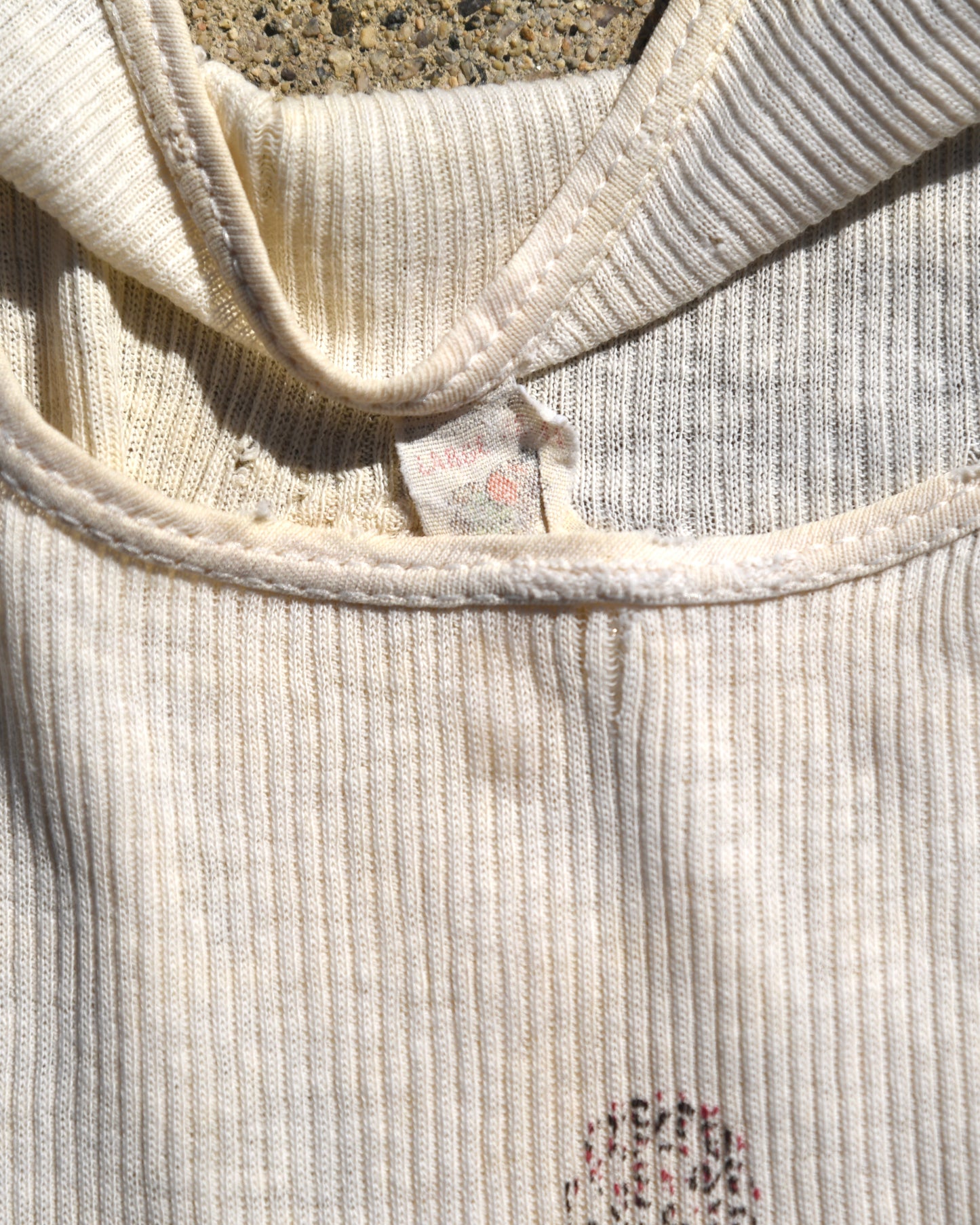 1960s Yoo-Hoo! Stenciled Tank Top