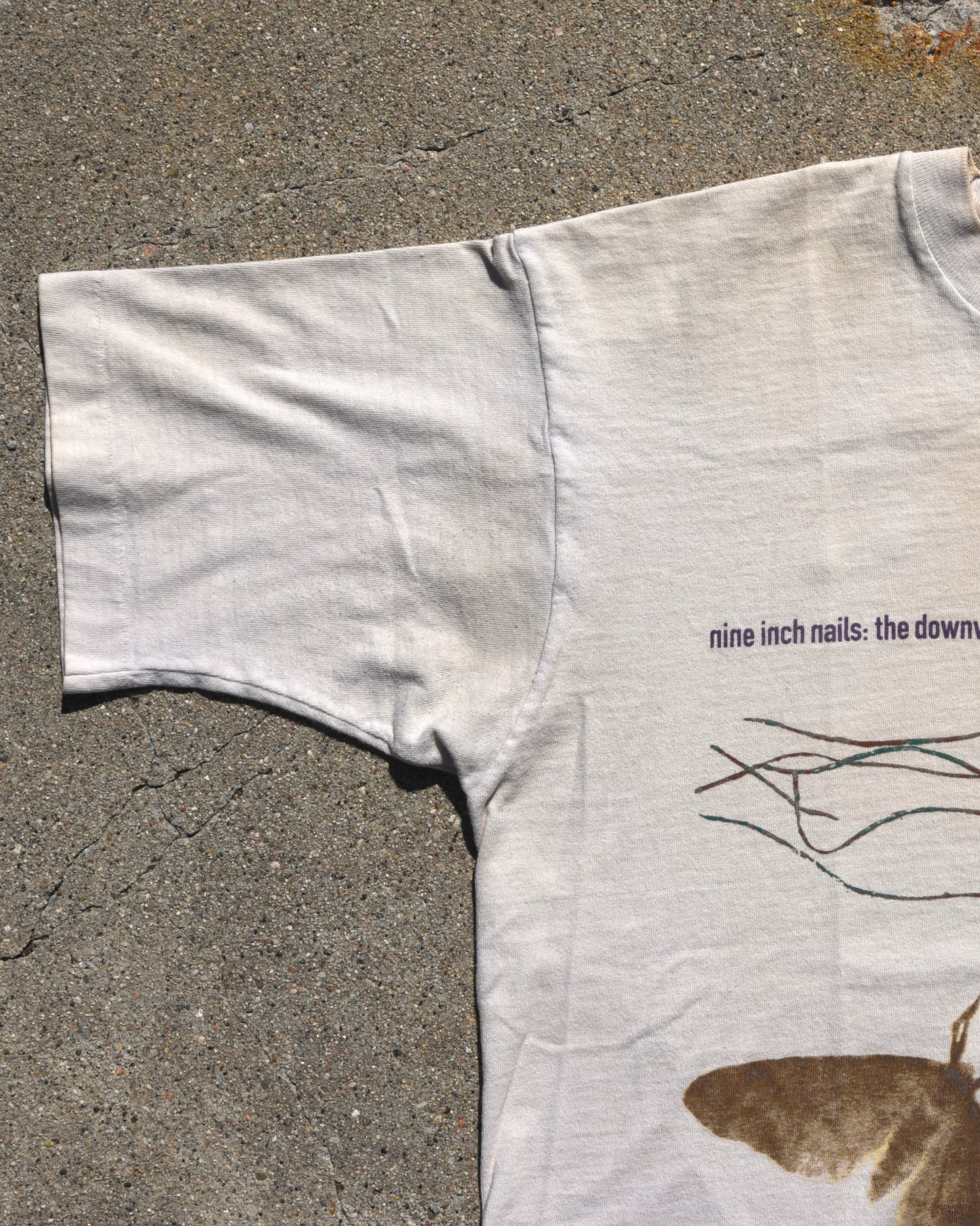 1994 Nine Inch Nails The Downward Spiral Self Destruct Tshirt
