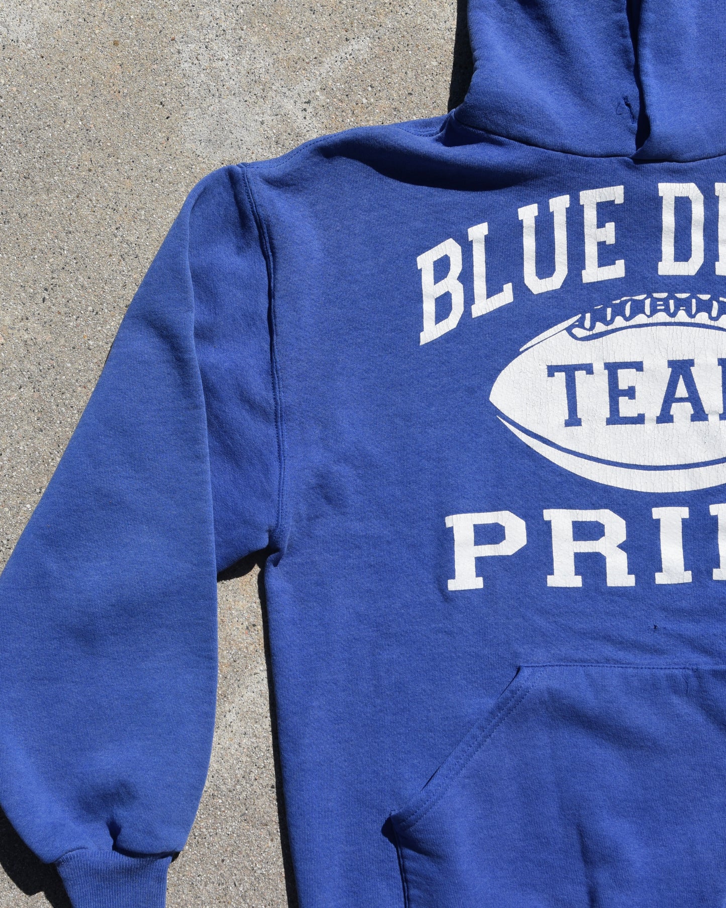1980s Blue Pride Devils Hoodie