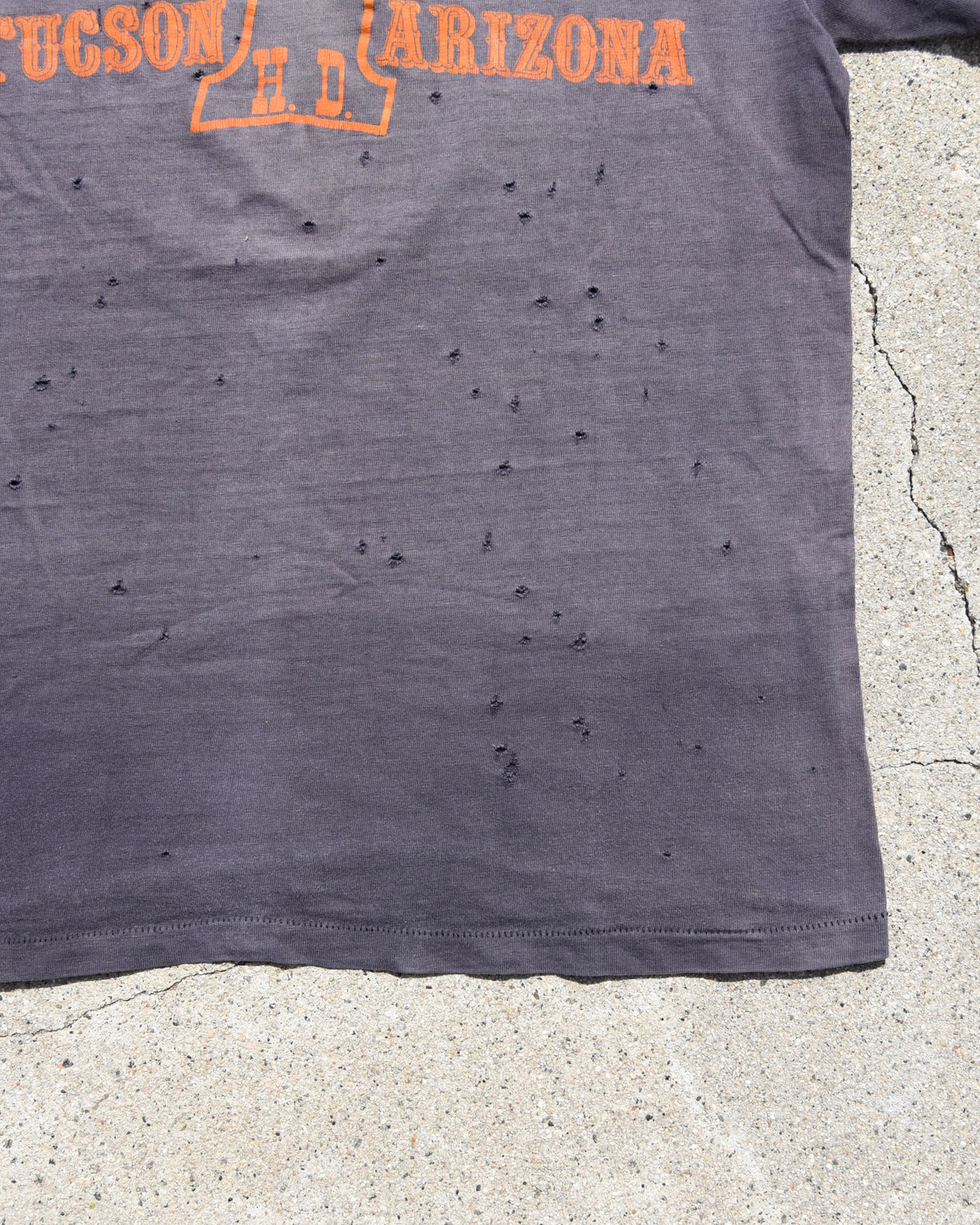 1970s Sun Faded Harley Davidson Tucson Tshirt