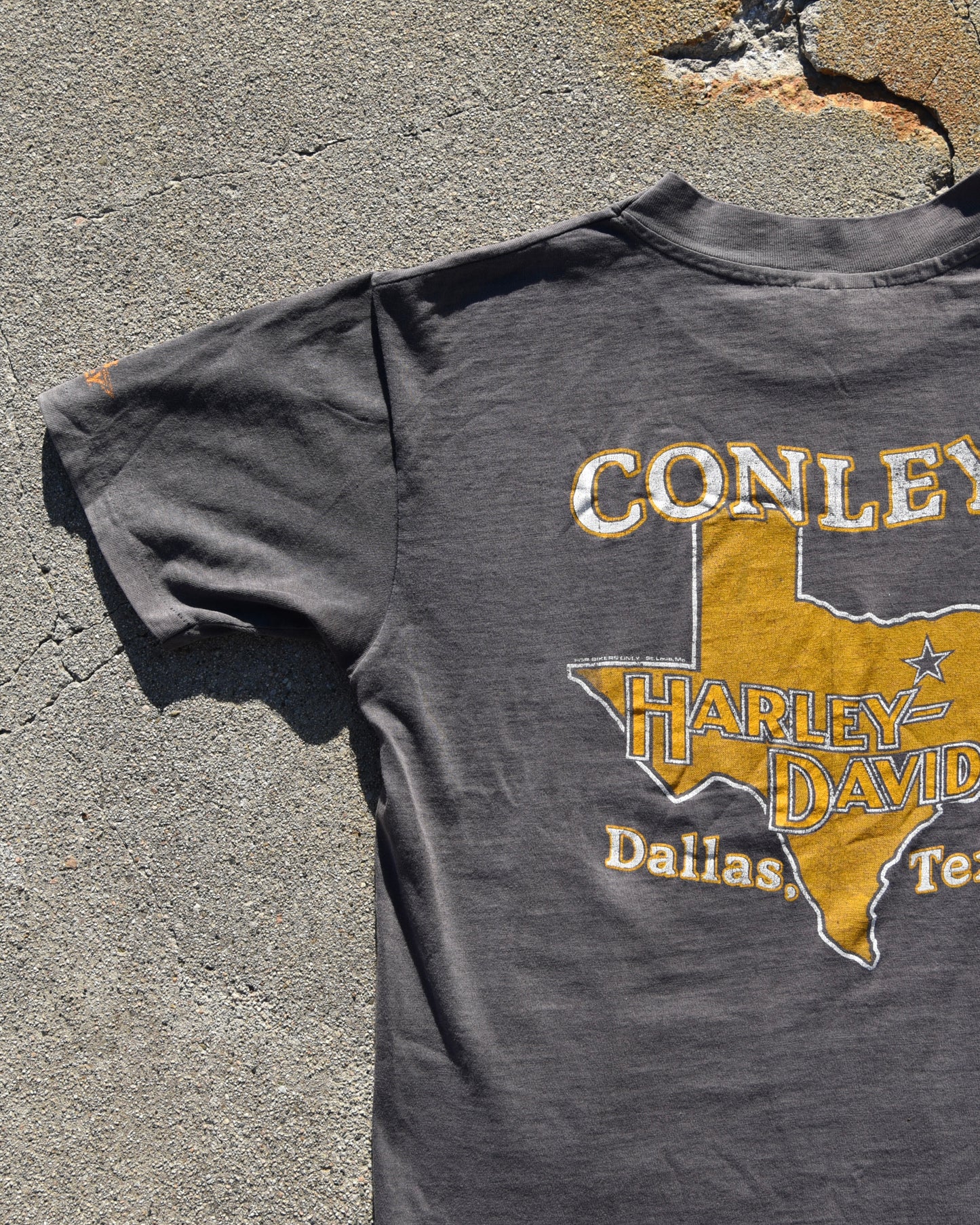 1970s Sun Faded Harley Davidson Tshirt