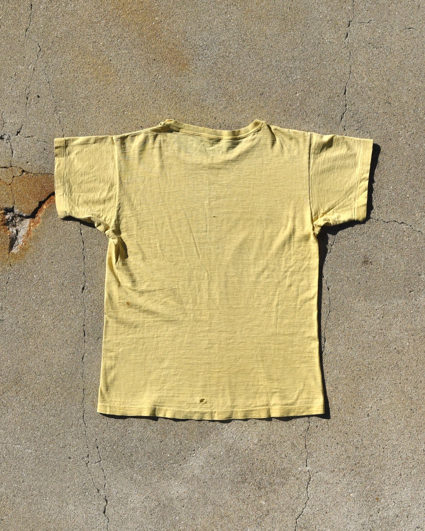 1950s Champion Running Man Manchester College Phys Ed Tshirt