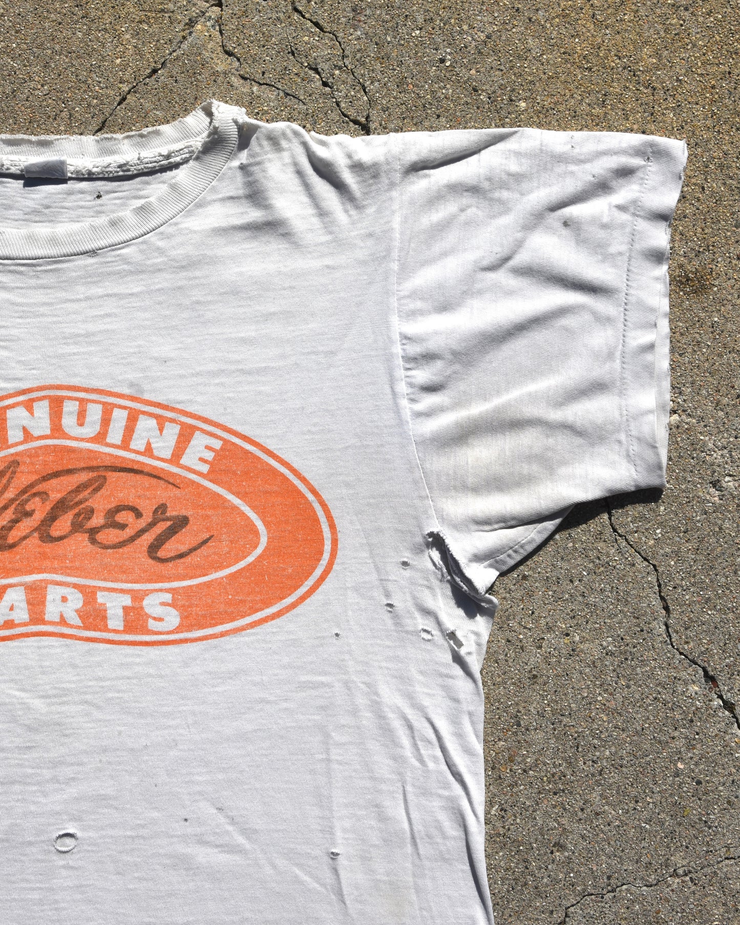 1960s Thrashed Weber Genuine Parts Tshirt