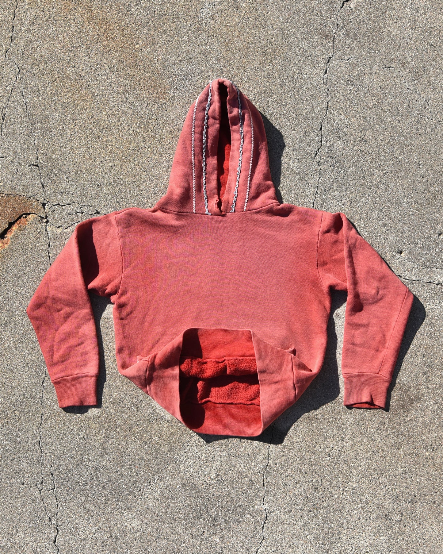 1950s Sun Faded Split Pocket Hoodie
