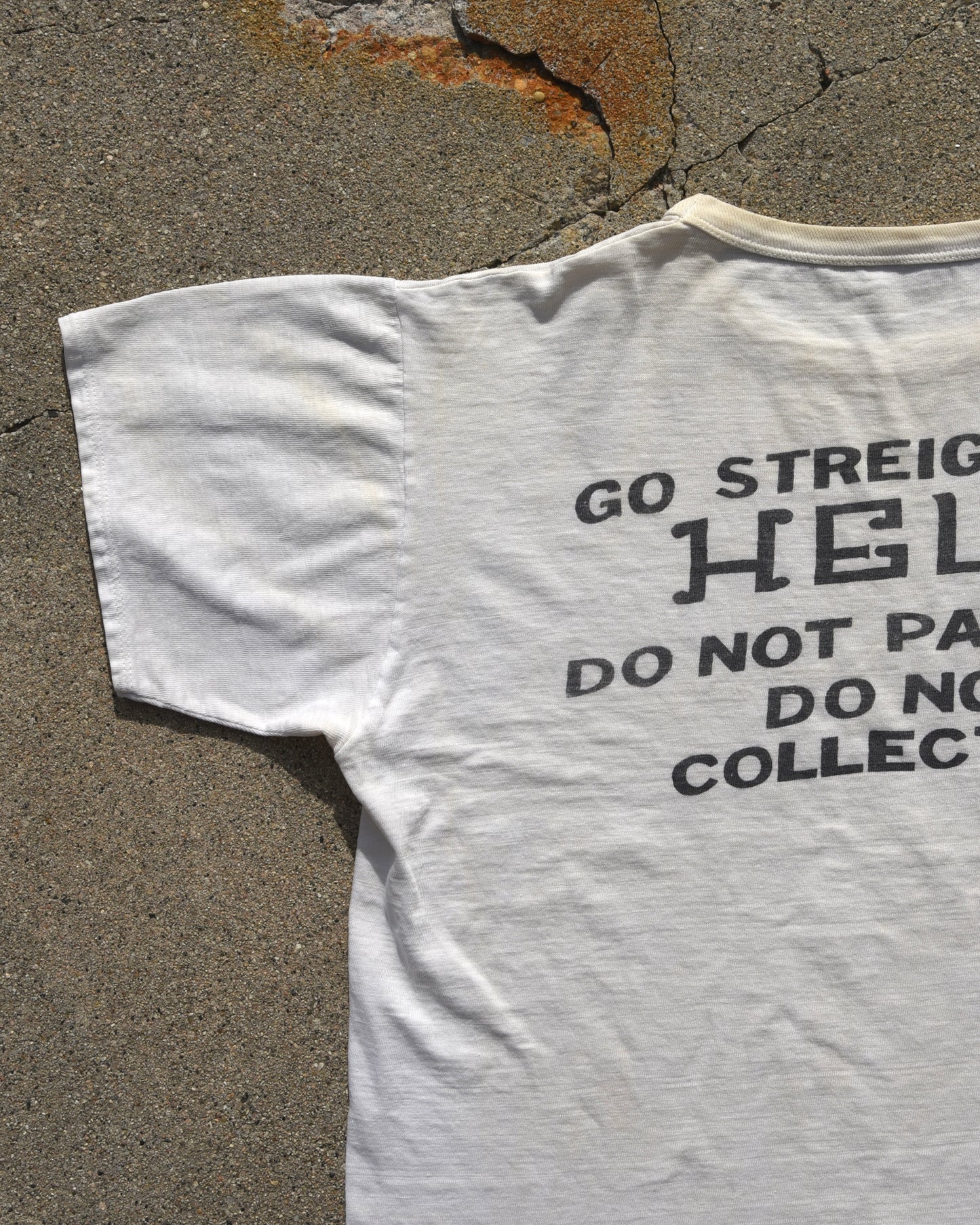 1960s Go Streight To Hell Tshirt