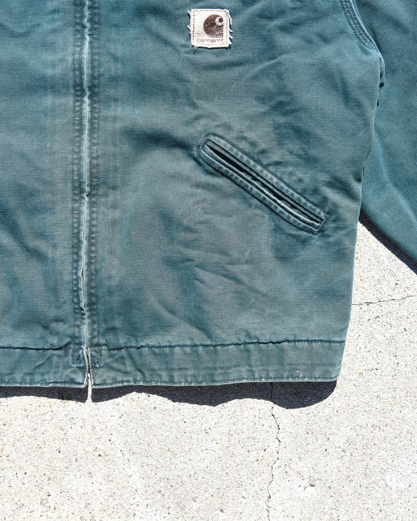 Carhartt J43 HTG Hunter Green Detroit Jacket