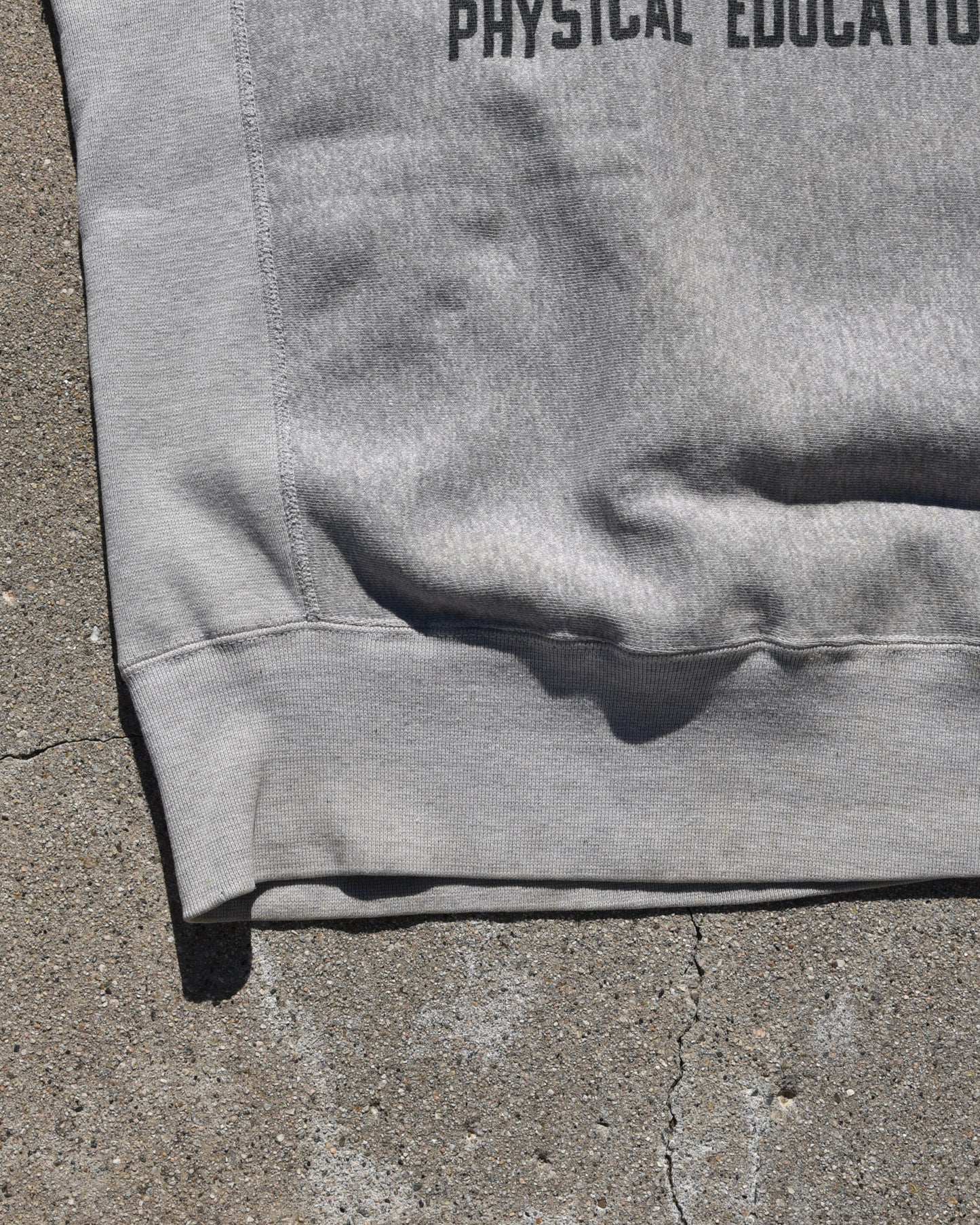 1960s Champion Reverse Weave “Expansion Gusset” USMA Sleeveless Sweatshirt