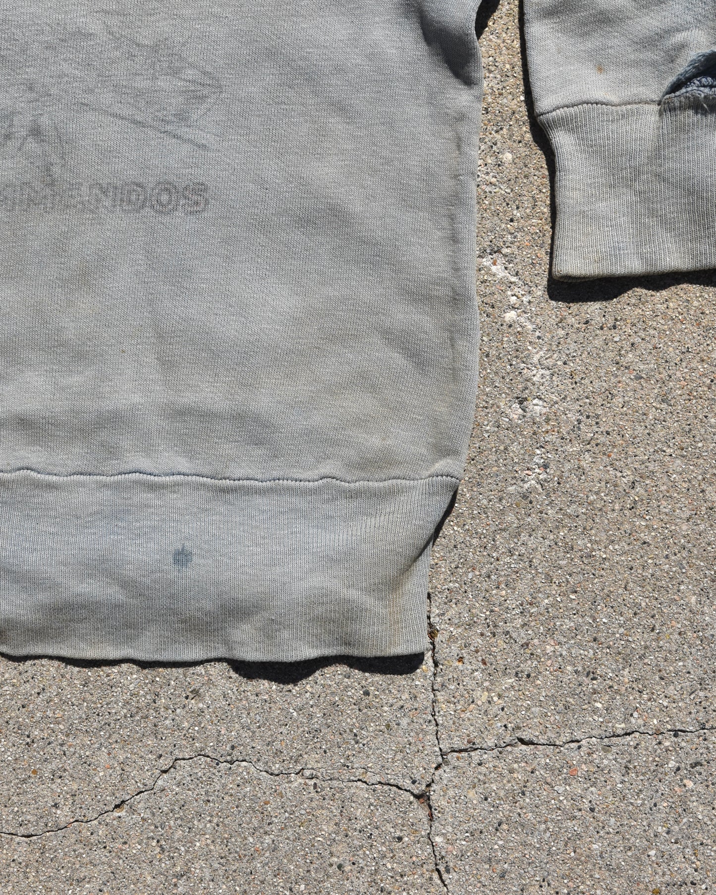 1950s Sun Faded Junior Commandos Sweatshirt