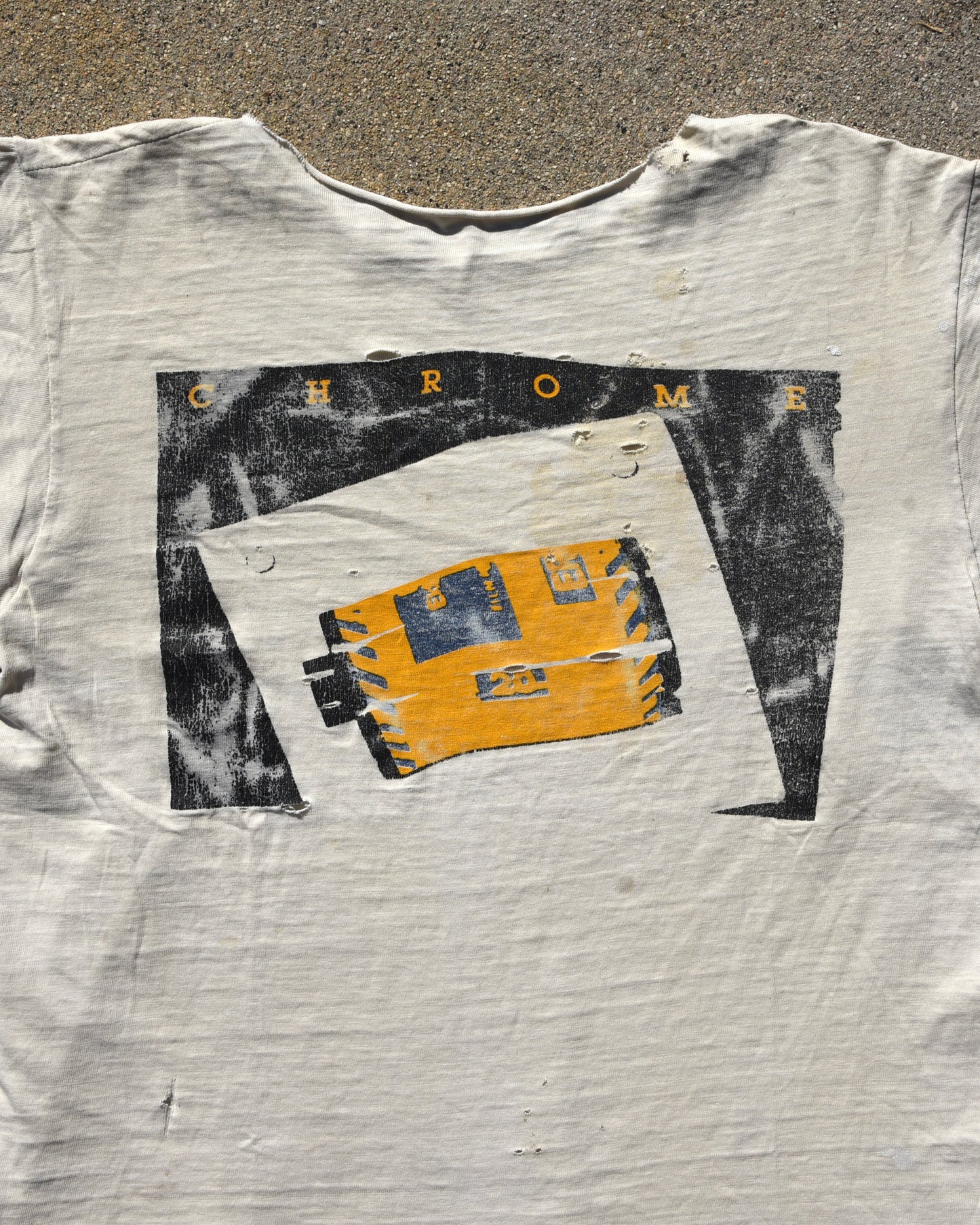 1990s Thrashed Chrome Tshirt