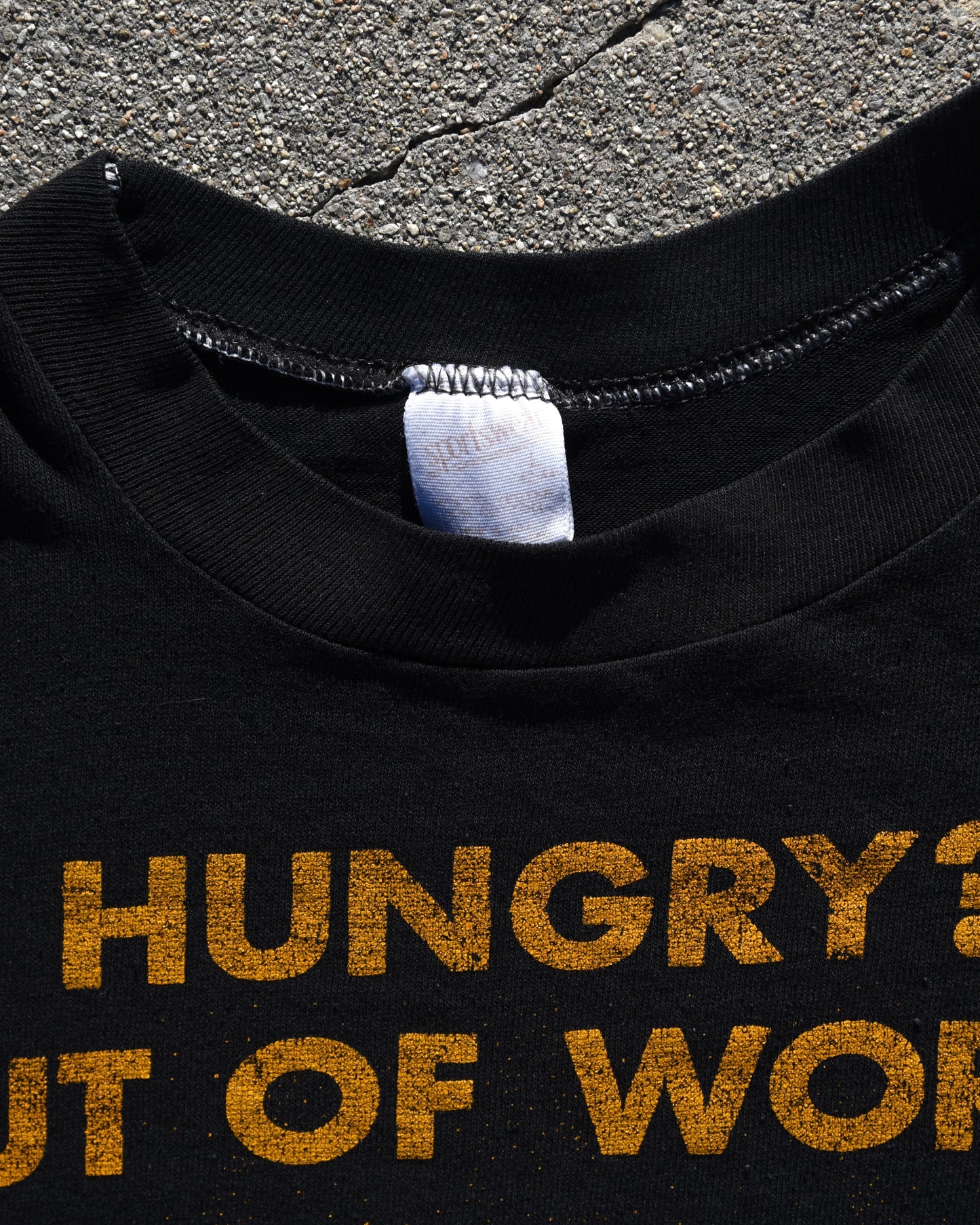 1970s Harley Davidson Eat Your Riceburner Tshirt