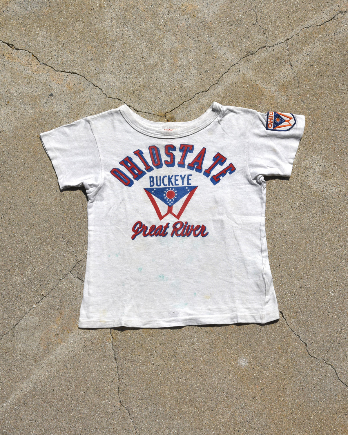 Denim Dungaree Ohio State Buckeye Tshirt