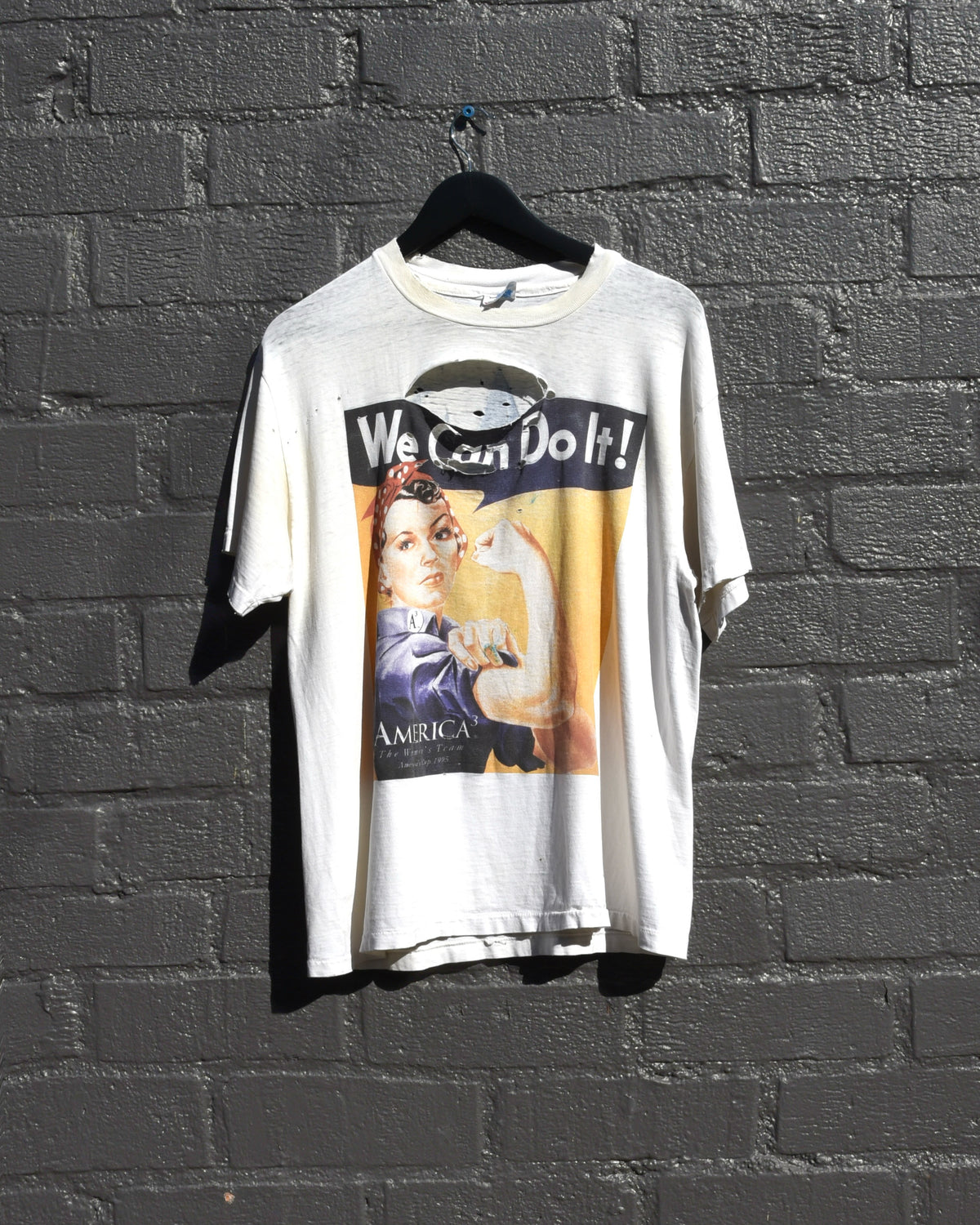 1980s Thrashed We Can Do It! Tshirt