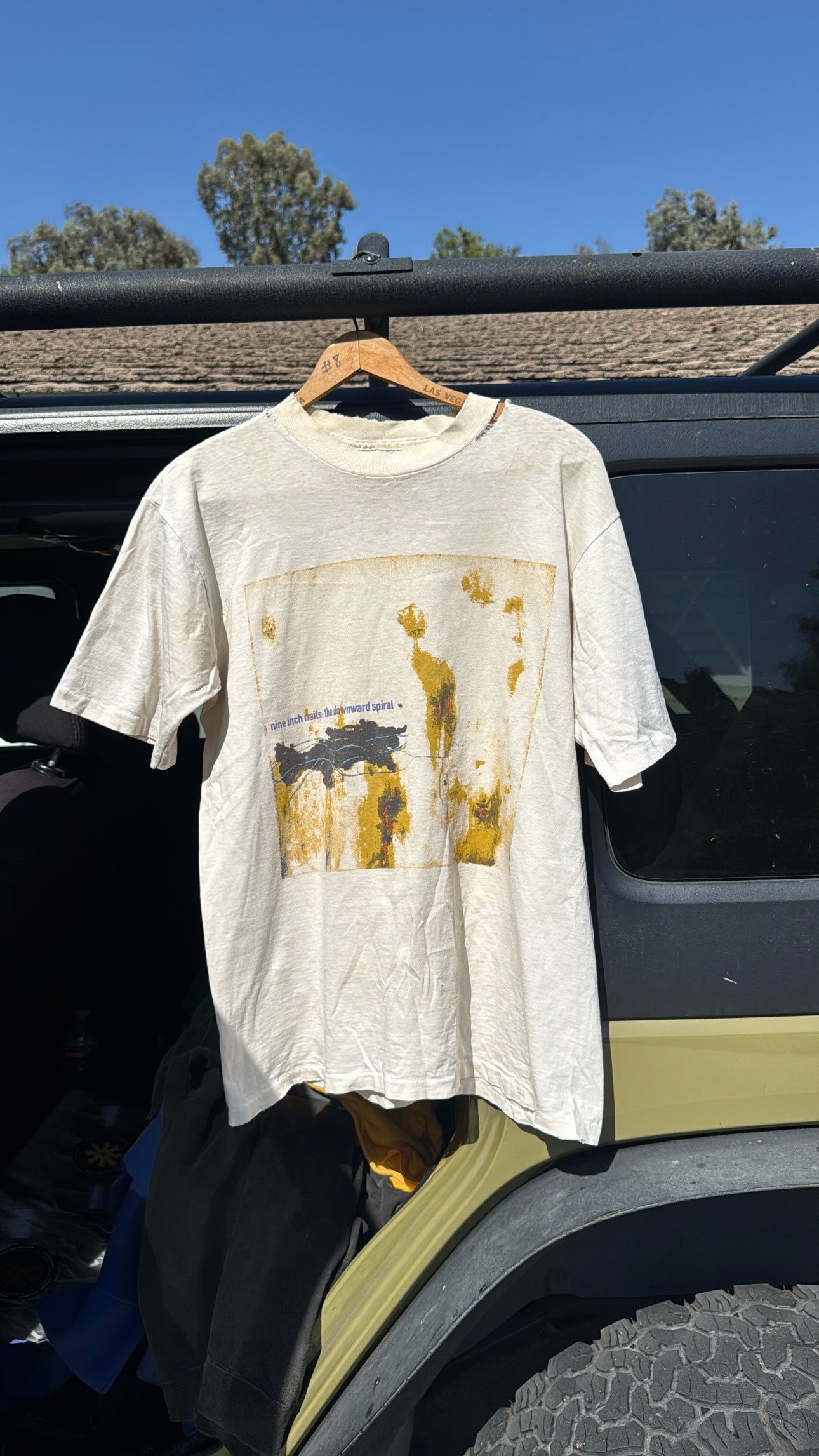 1994 Nine Inch Nails The Downward Spiral Band Tshirt