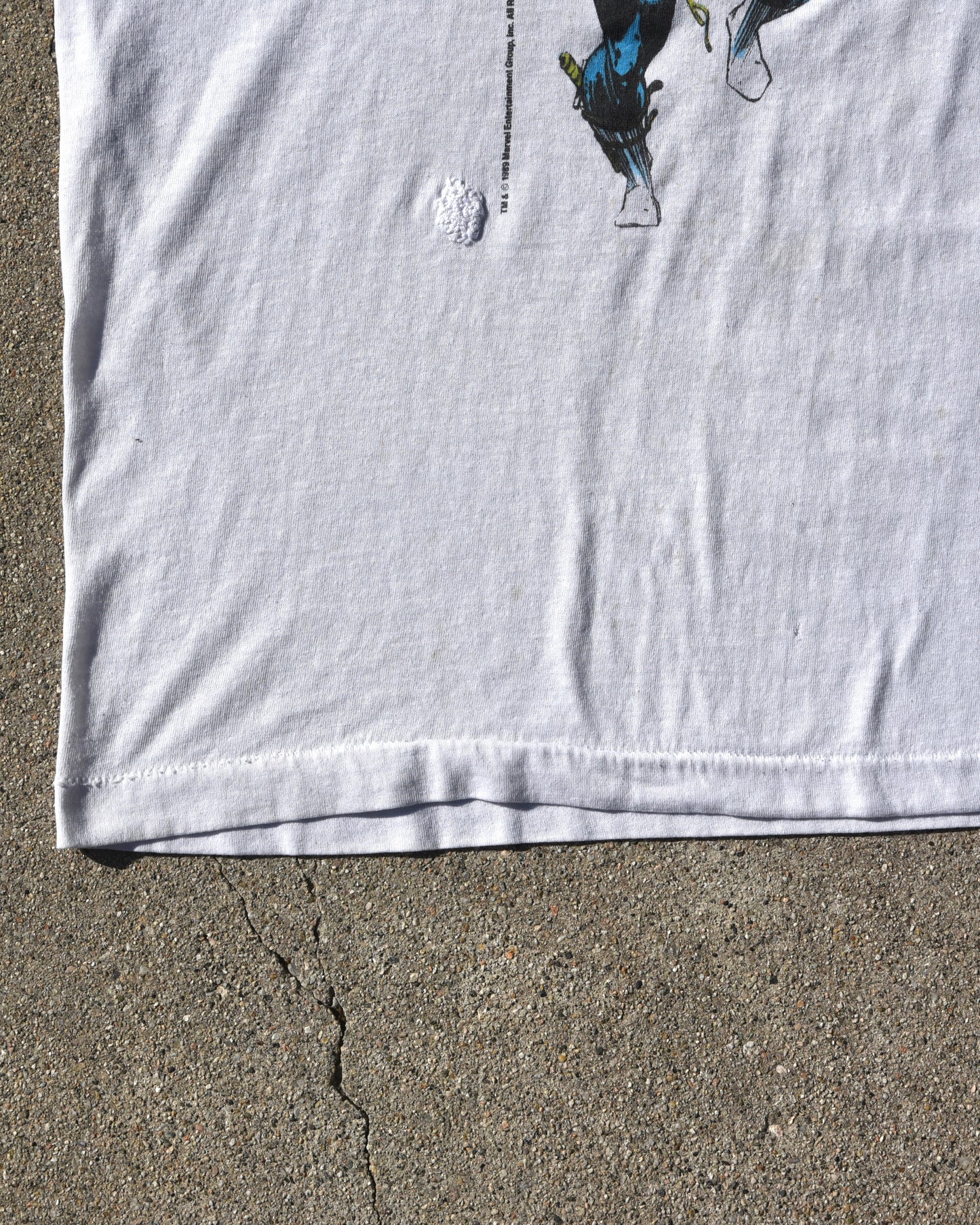 1989 The Punisher Tshirt - Thin And Repaired