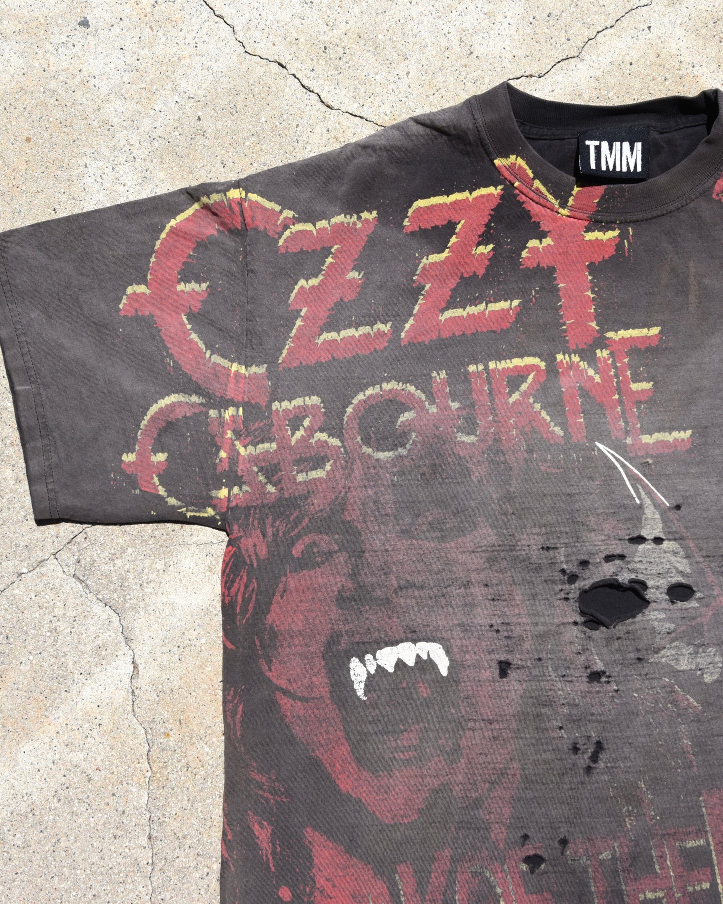 1990s Sun Faded Ozzy Osbourne Tshirt