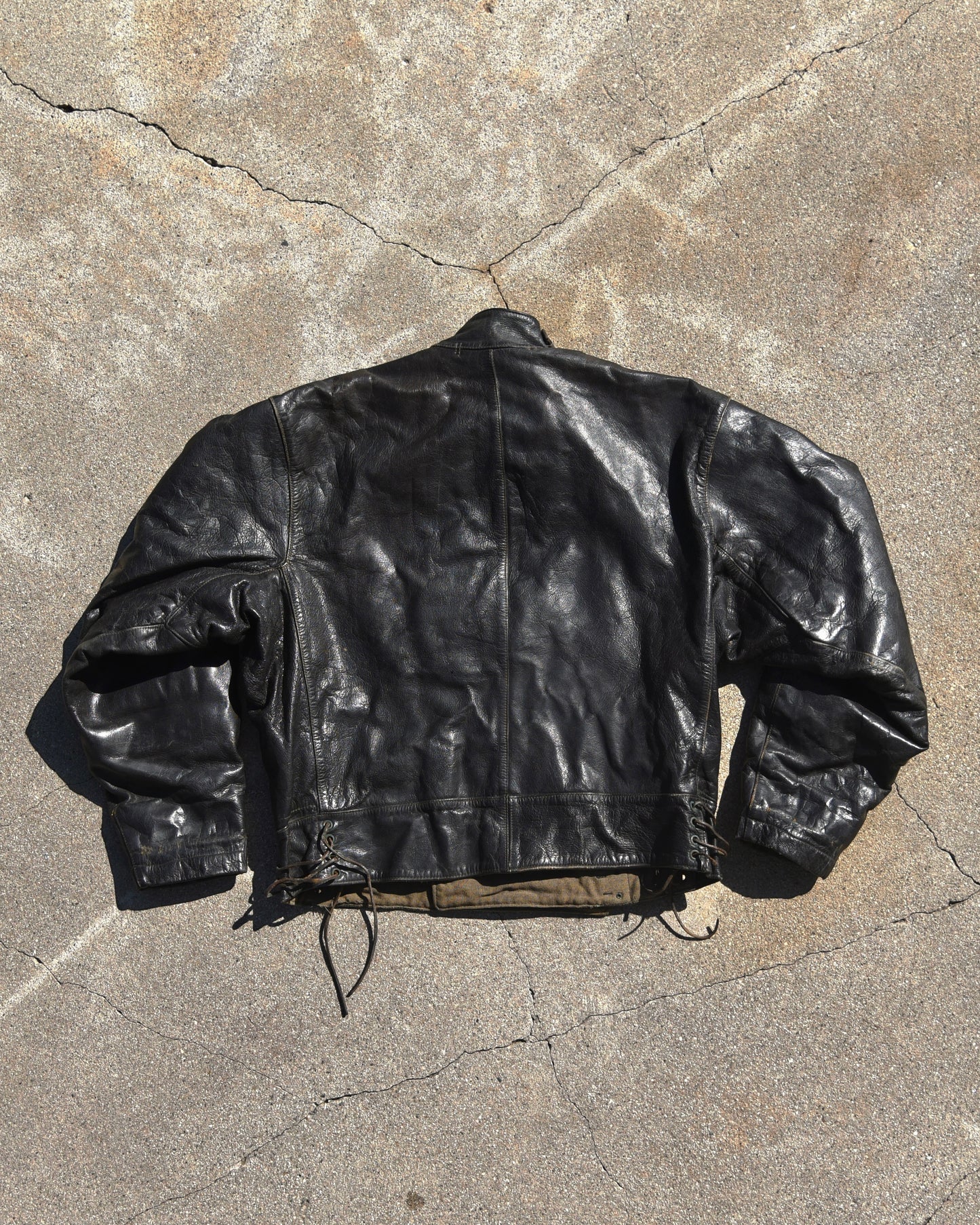 1950s Oljon Malung Swedish Motorcycle Dispatch Jacket