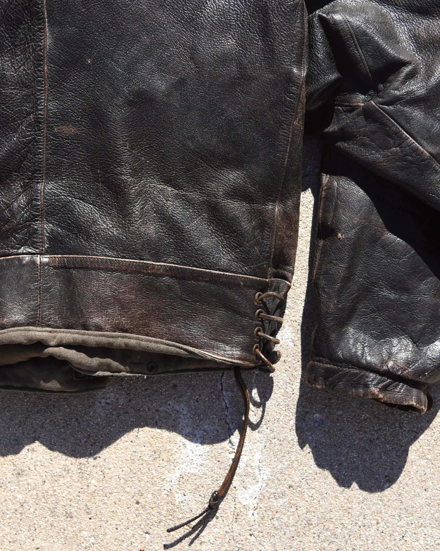 1950s Mats Larsson Malung Swedish Motorcycle Dispatch Jacket