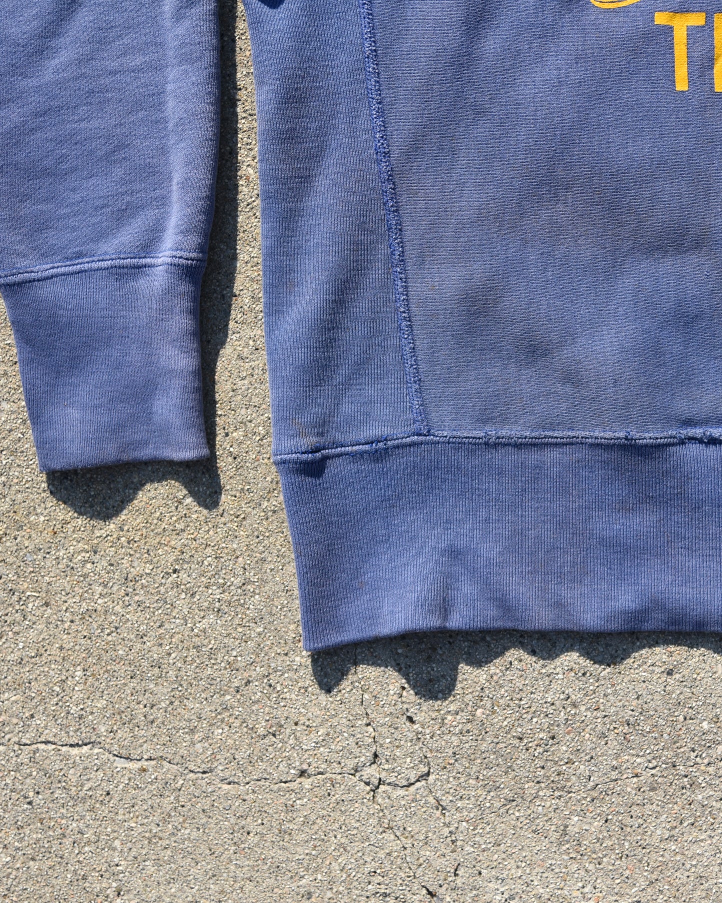 1960s High Point Track Champion Reverse Weave Expansion Gusset Sweatshirt