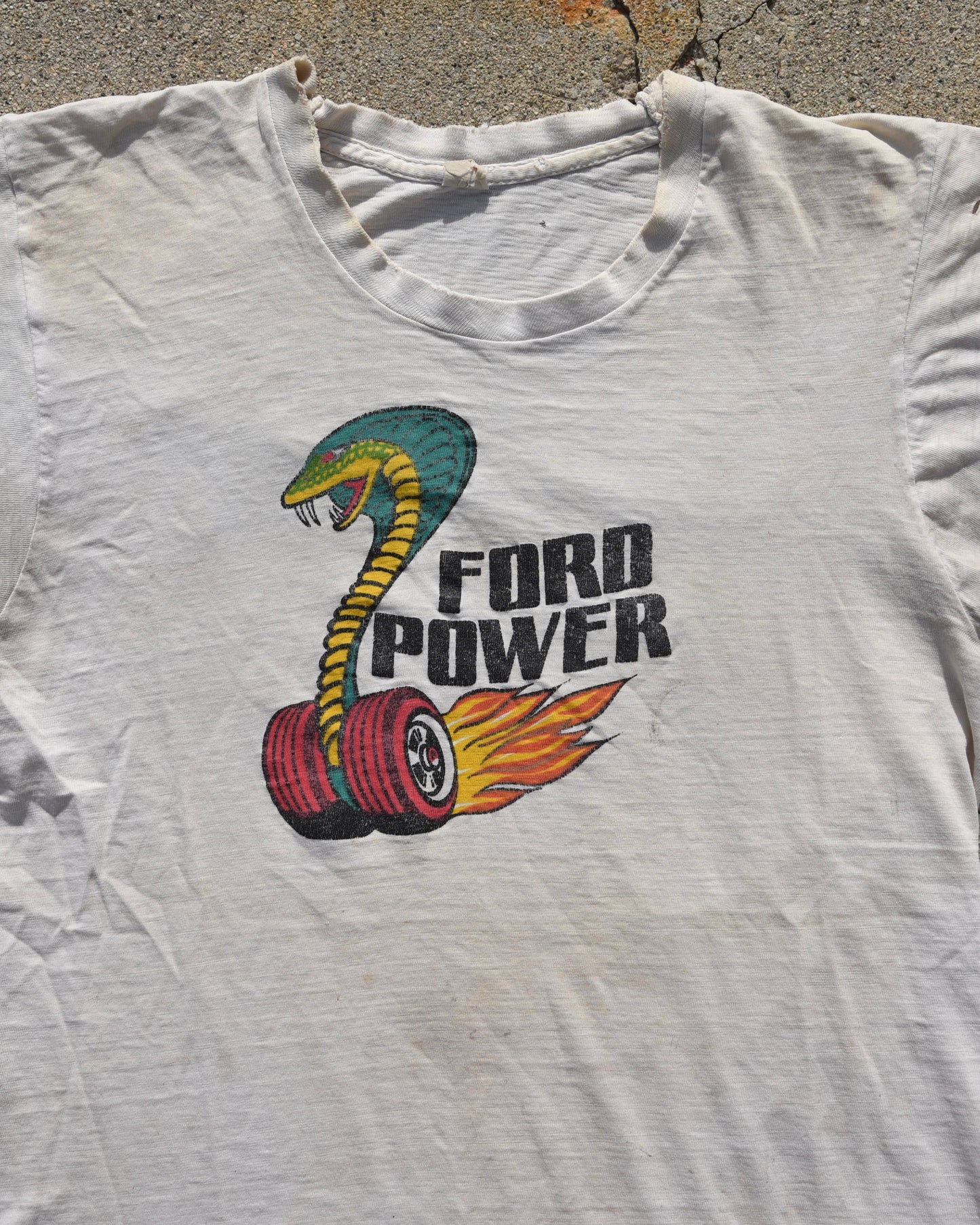 1970s Thrashed Ford Power Tshirt