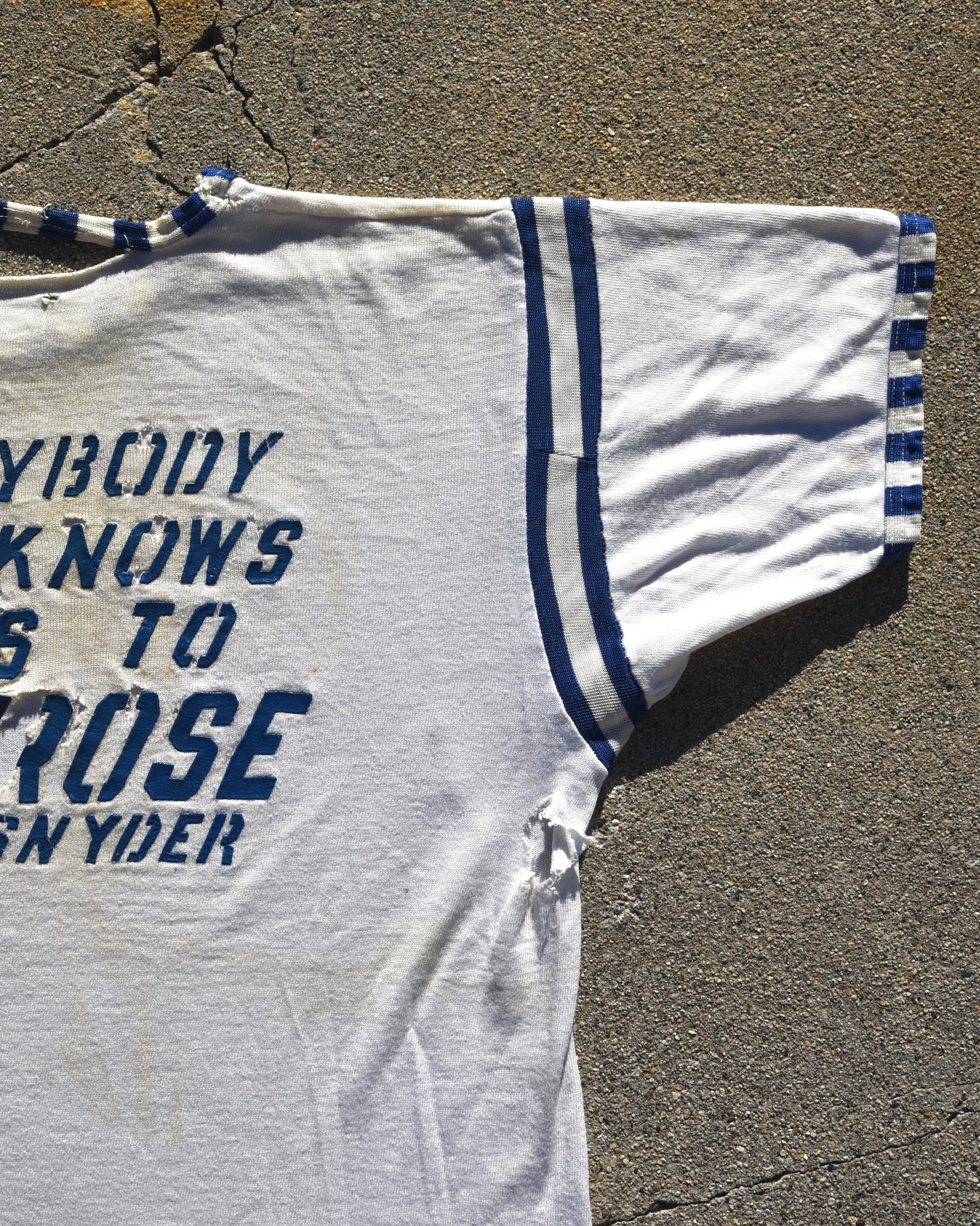 1950s Melrose Old Pros Durene Jersey