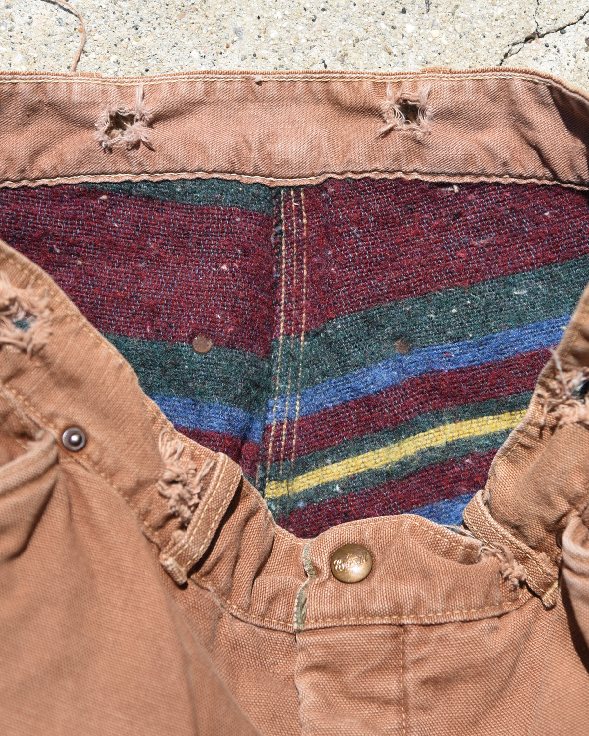 1950s Carhartt Heart Logo Canvas Pants