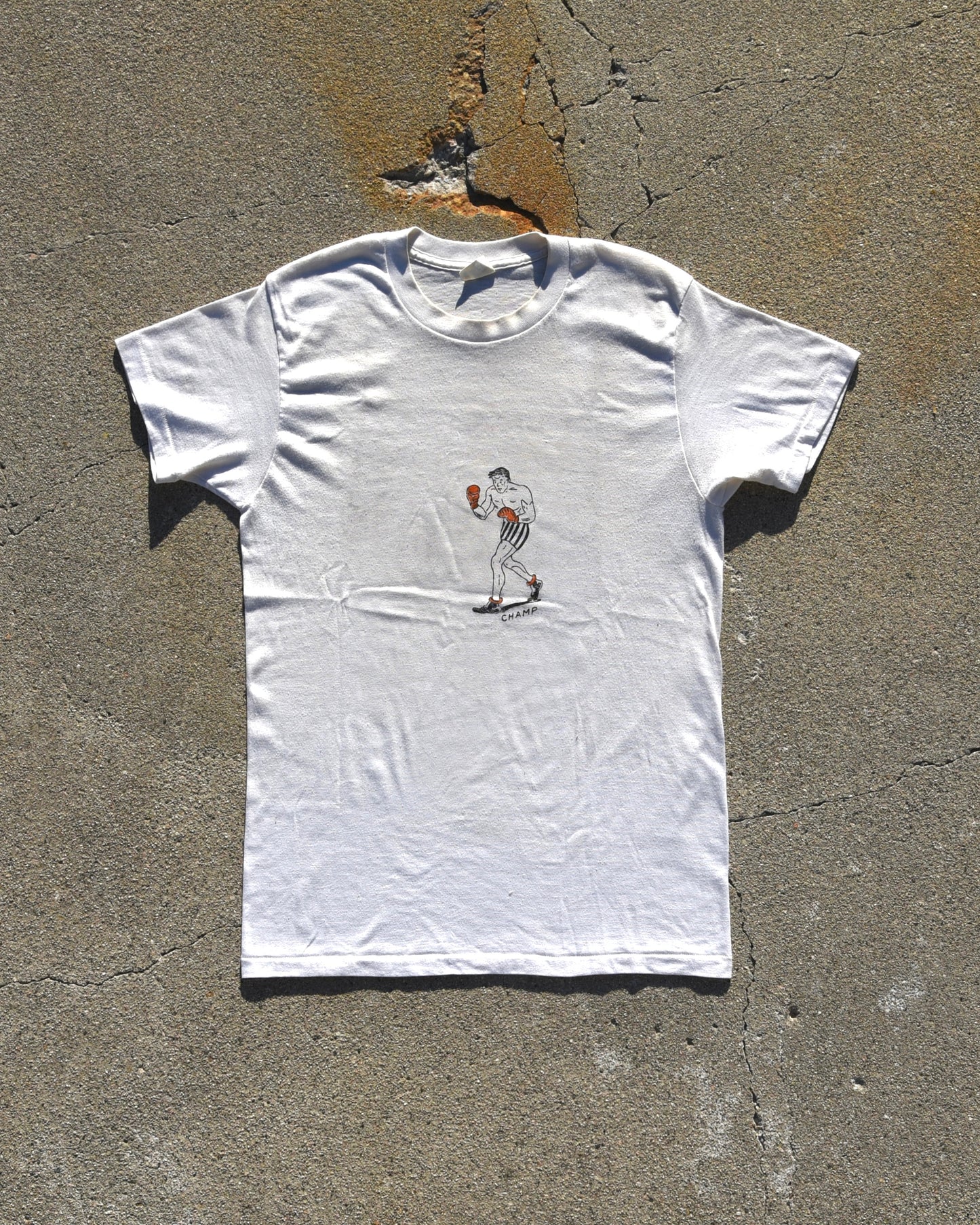 1960s Champ Boxer Stencil Tshirt