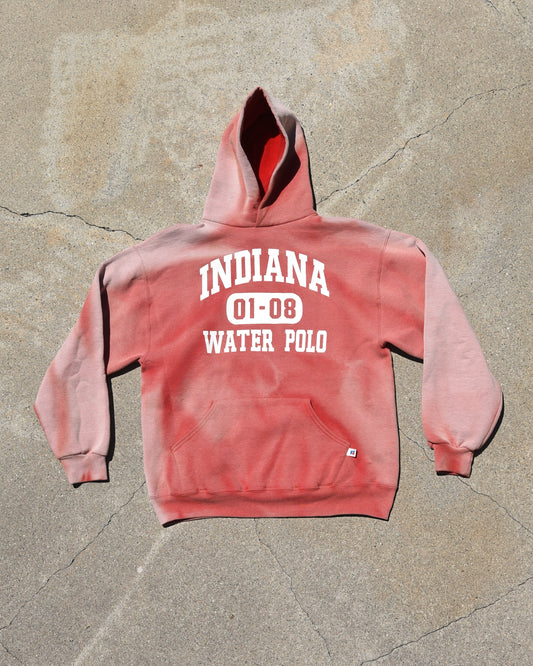 1990s Sun Faded Indiana Water Polo Hoodie