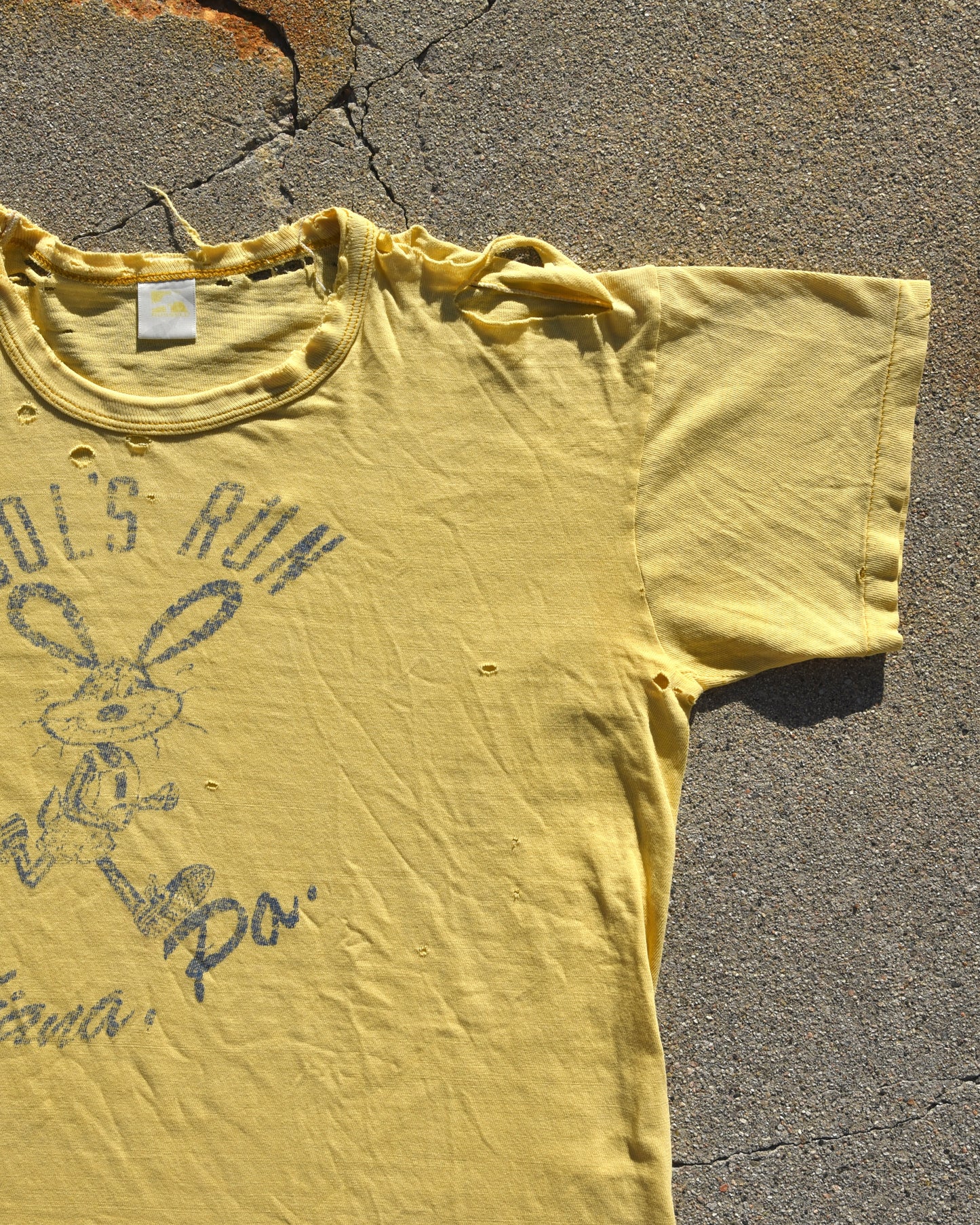1970s Thrashed Fool’s Run Indiana Tshirt