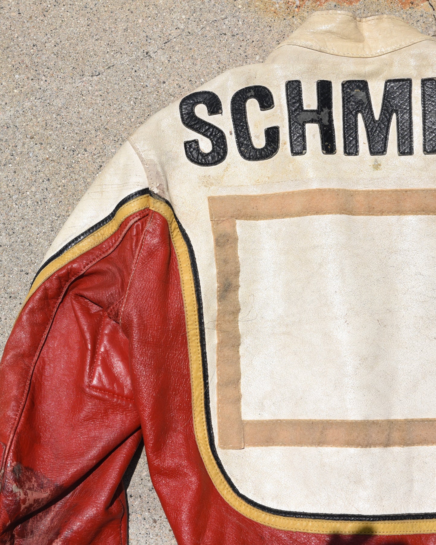 1970s Bates x Schmidt Cycle Suzuki Motorcycle Racing Jacket