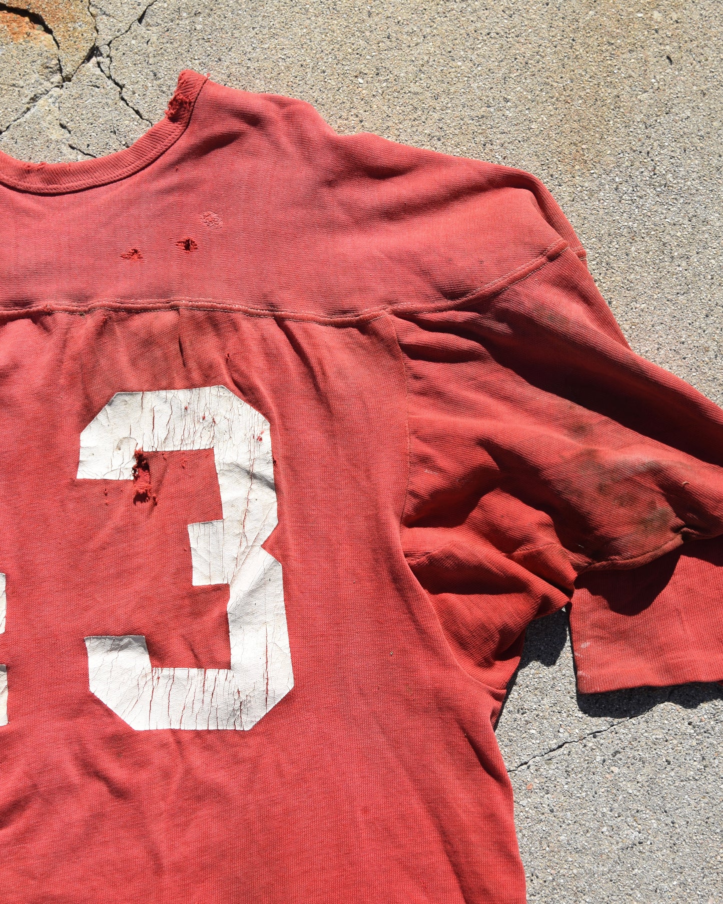 1960s Thrashed Football Jersey