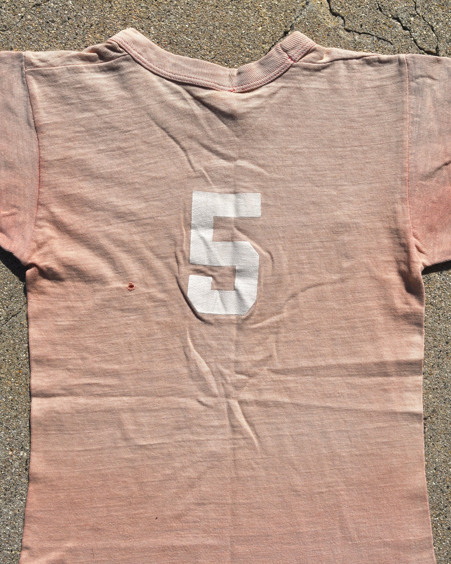 1950s Sun Faded Cardinals #5 Femme Tshirt