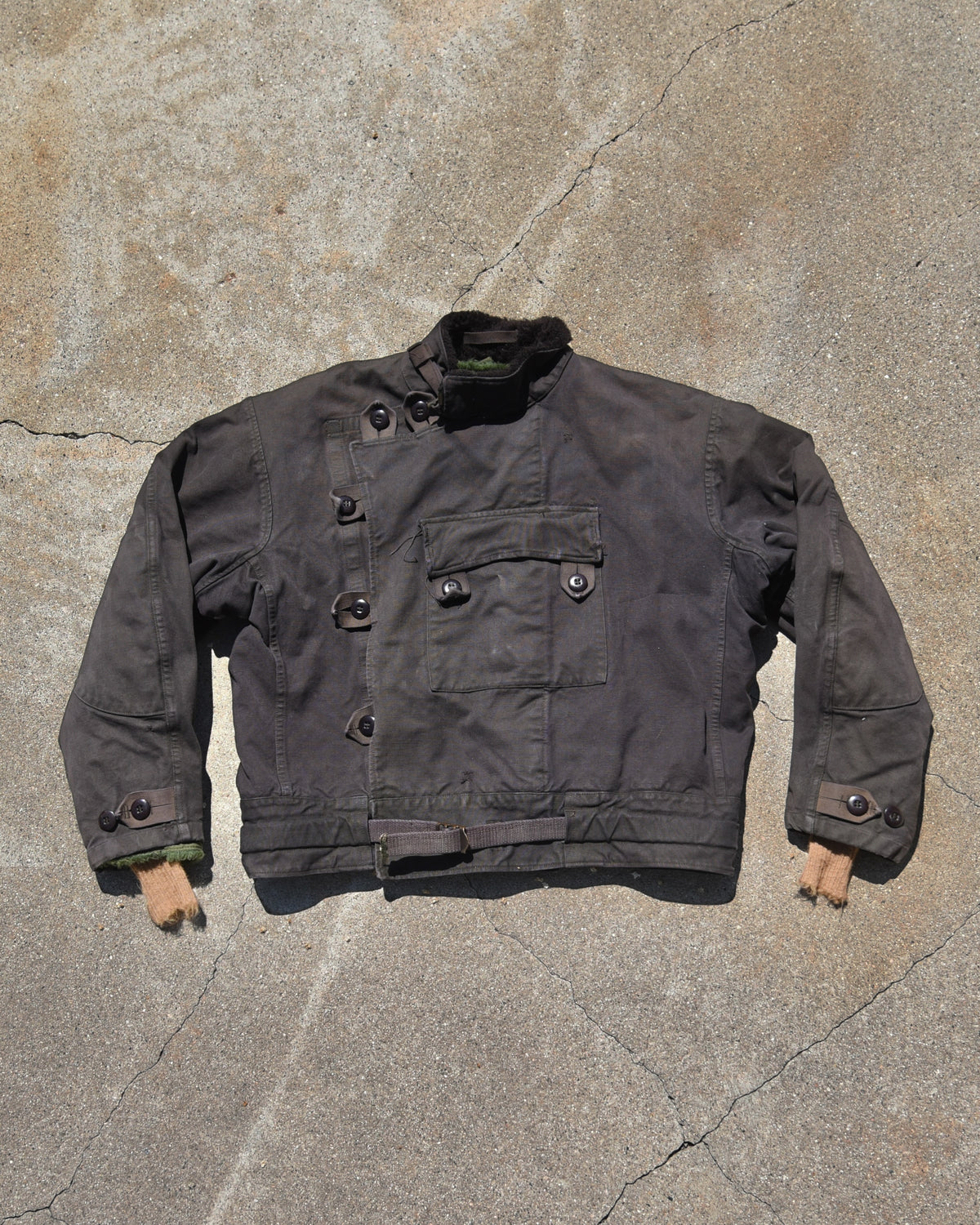 1960s Swedish Motorcycle Dispatch Canvas Jacket