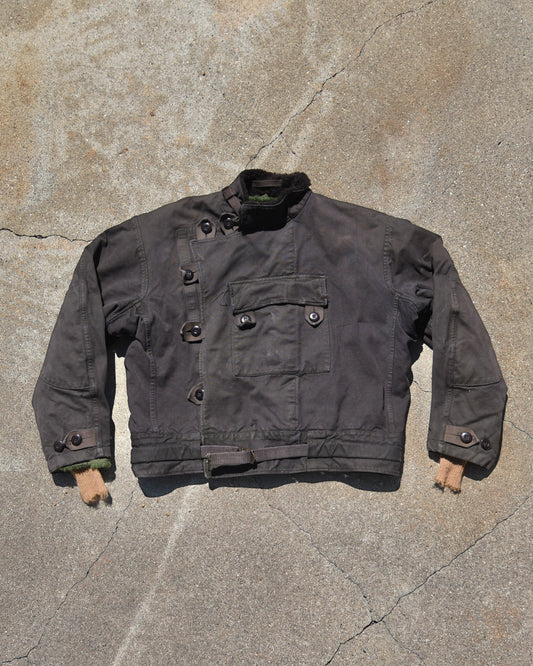 1960s Swedish Motorcycle Dispatch Canvas Jacket