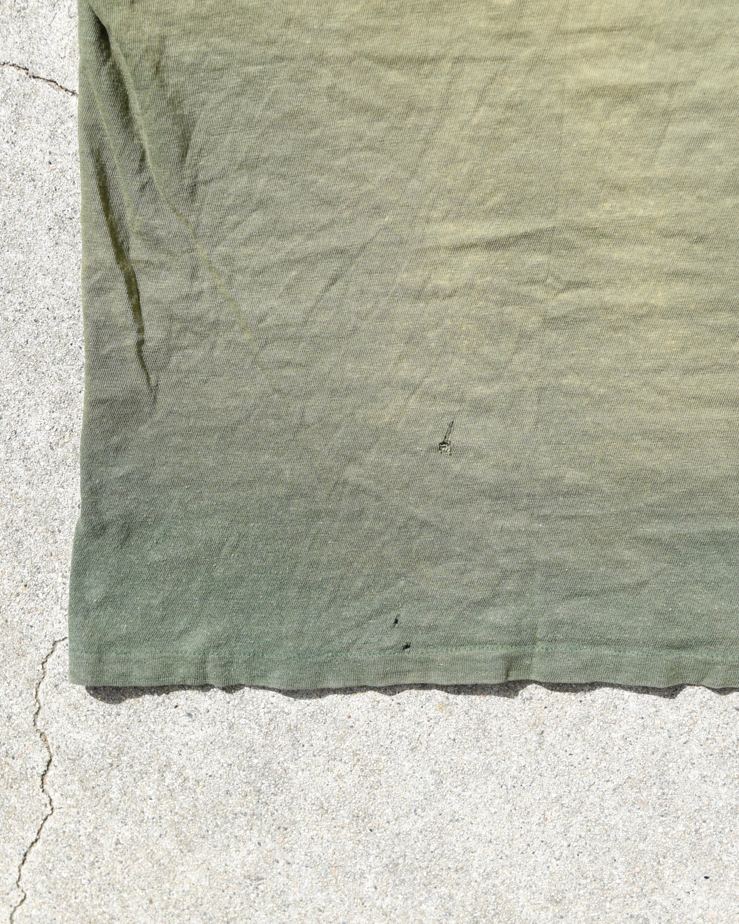 1960s Sun Faded Military Sentry 102 Tshirt