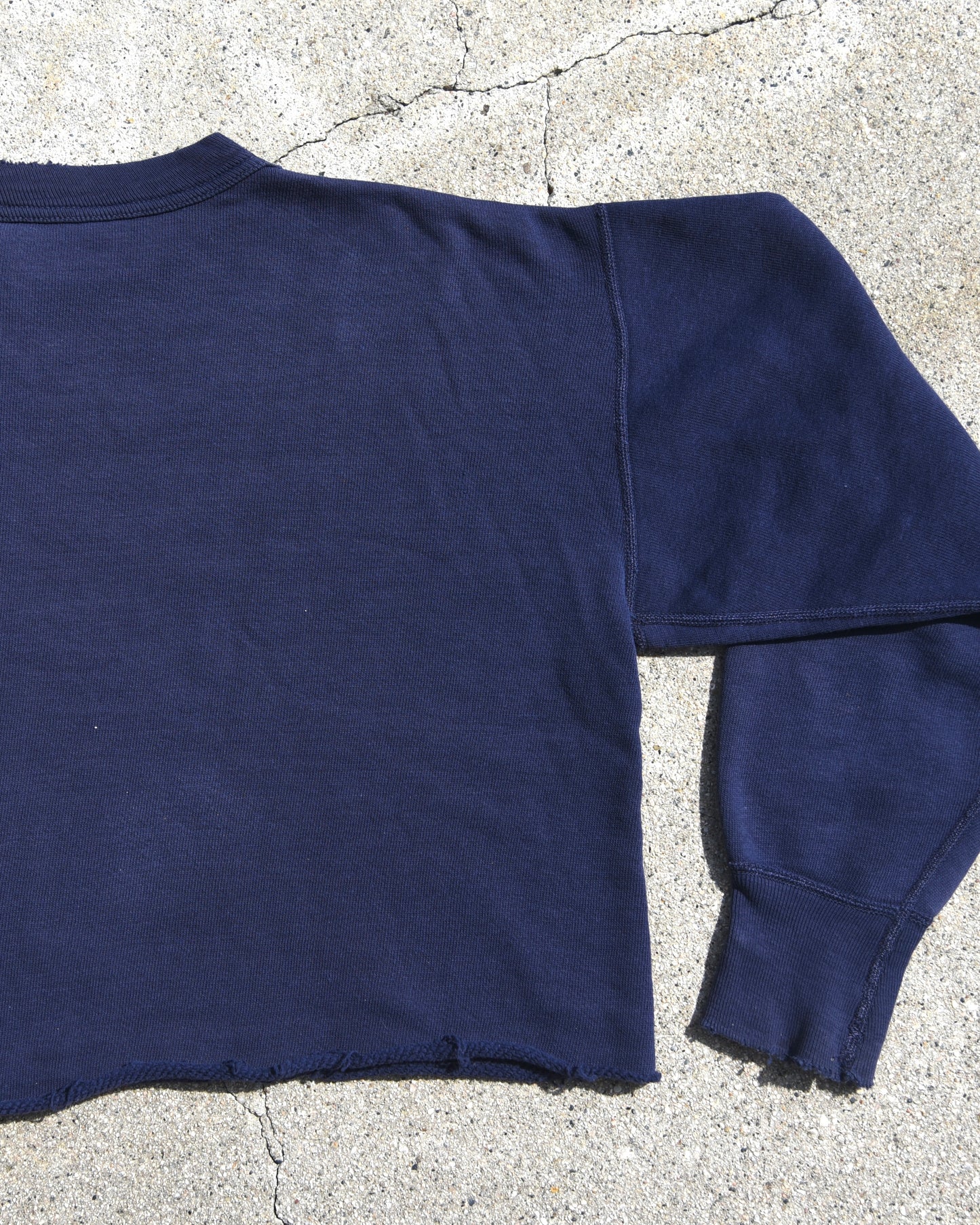 1960s Connecticut Single V Cropped Sweatshirt