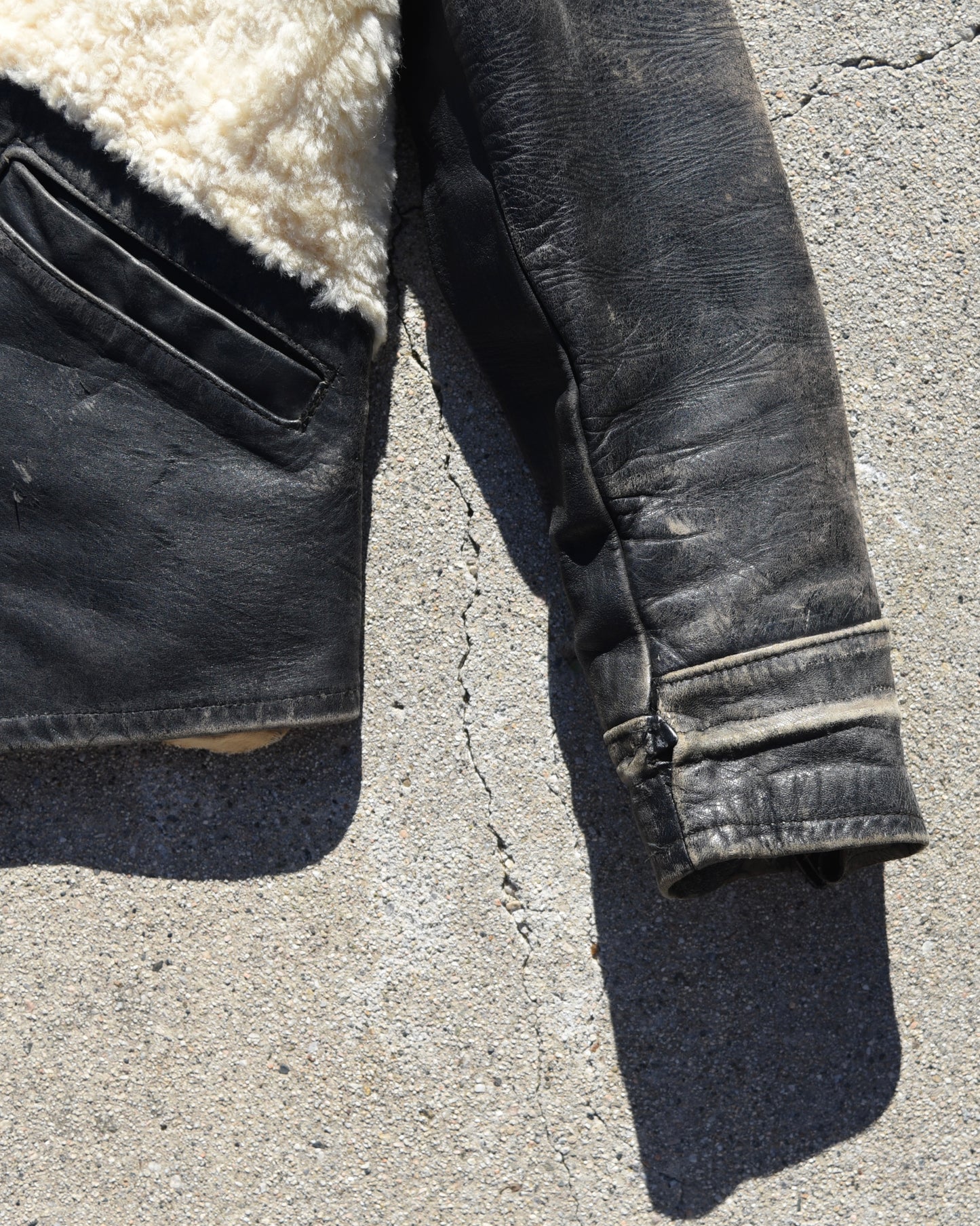 1940s Horsehide Grizzly Jacket