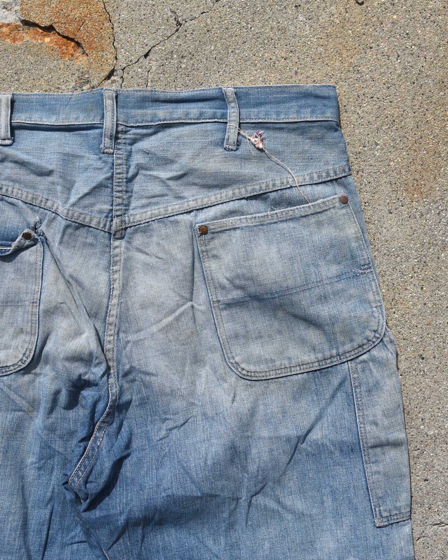 1950s Thrashed Carpenter Denim Jeans