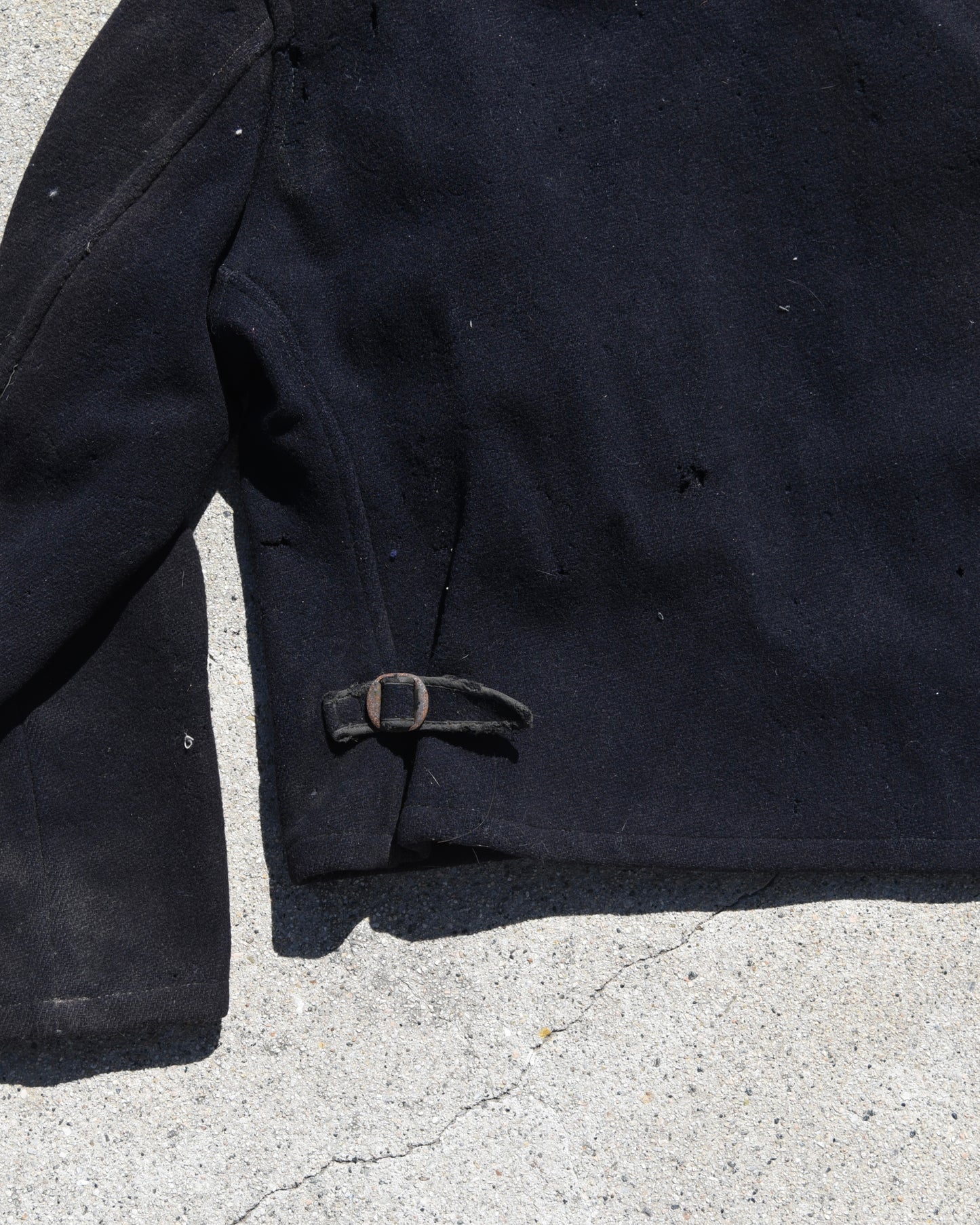 True Vintage 1950s Wool Buckleback Jacket - Thrashed