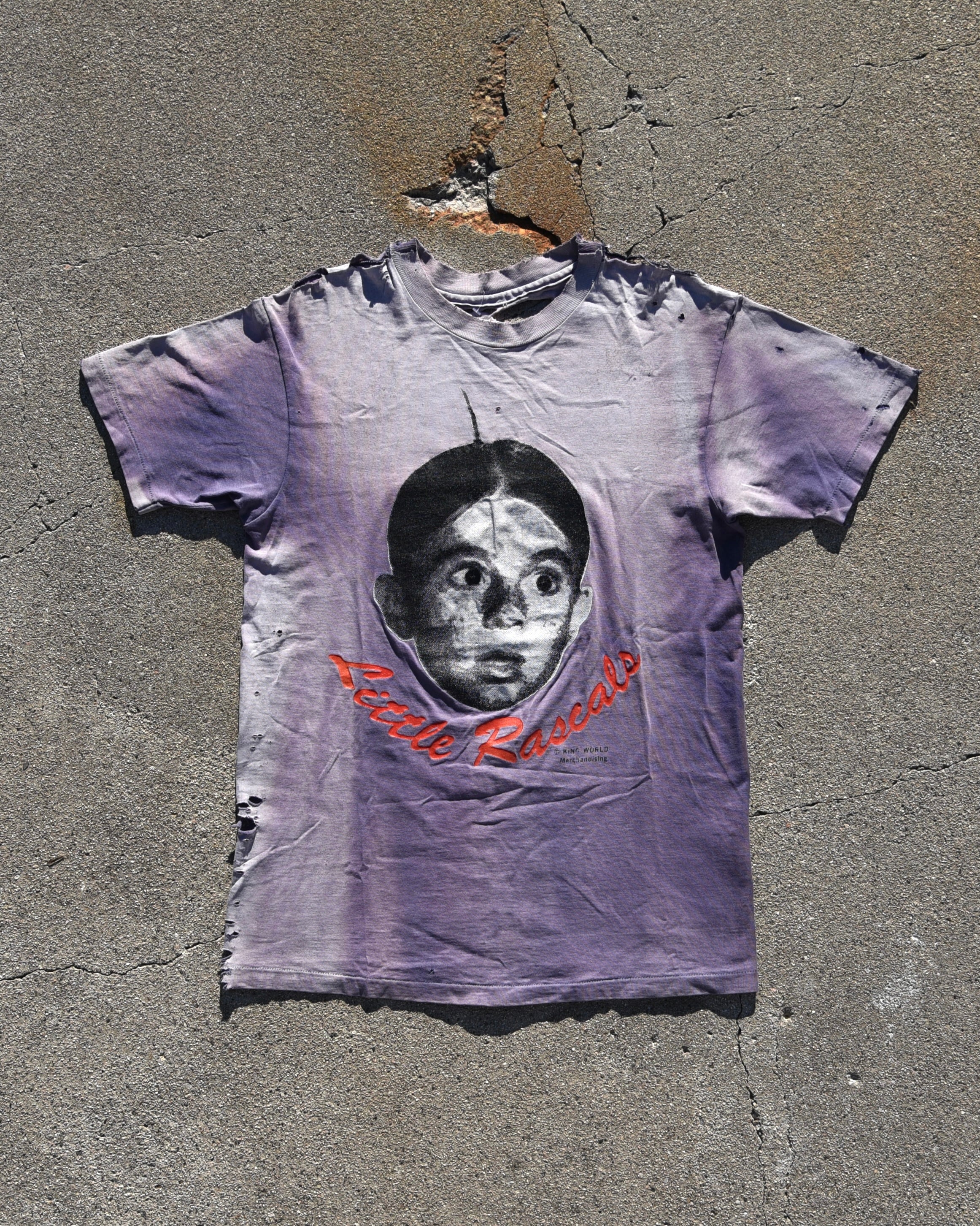 1994 Thrashed and Sun Faded Little Rascals Promo Tshirt – thrashed archives
